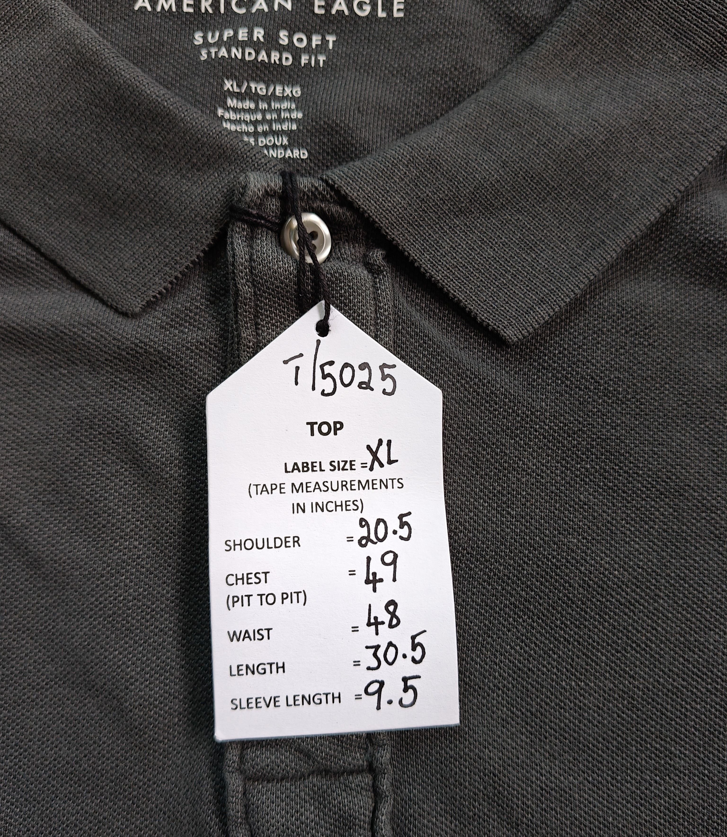 American Eagle Outfitters American Eagle Men's Polo shirt Free Shipping T/5025 Size US XL / EU 56 / 4 - 9 Thumbnail
