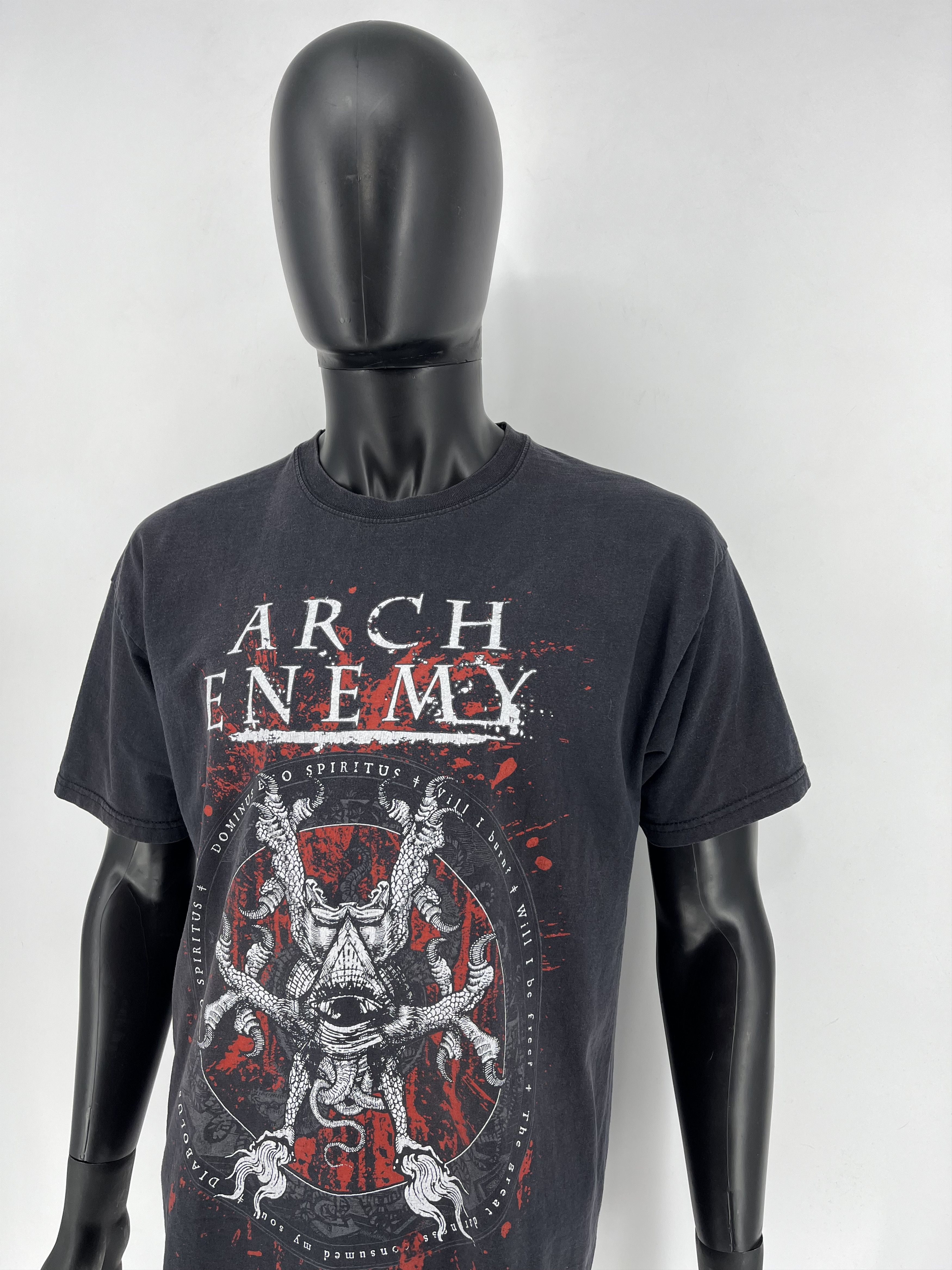 Band Tees Vintage Y2K Arch Enemy Band Rock Skeleton Skull Tee Size US XL / EU 56 / 4 - 5 Thumbnail