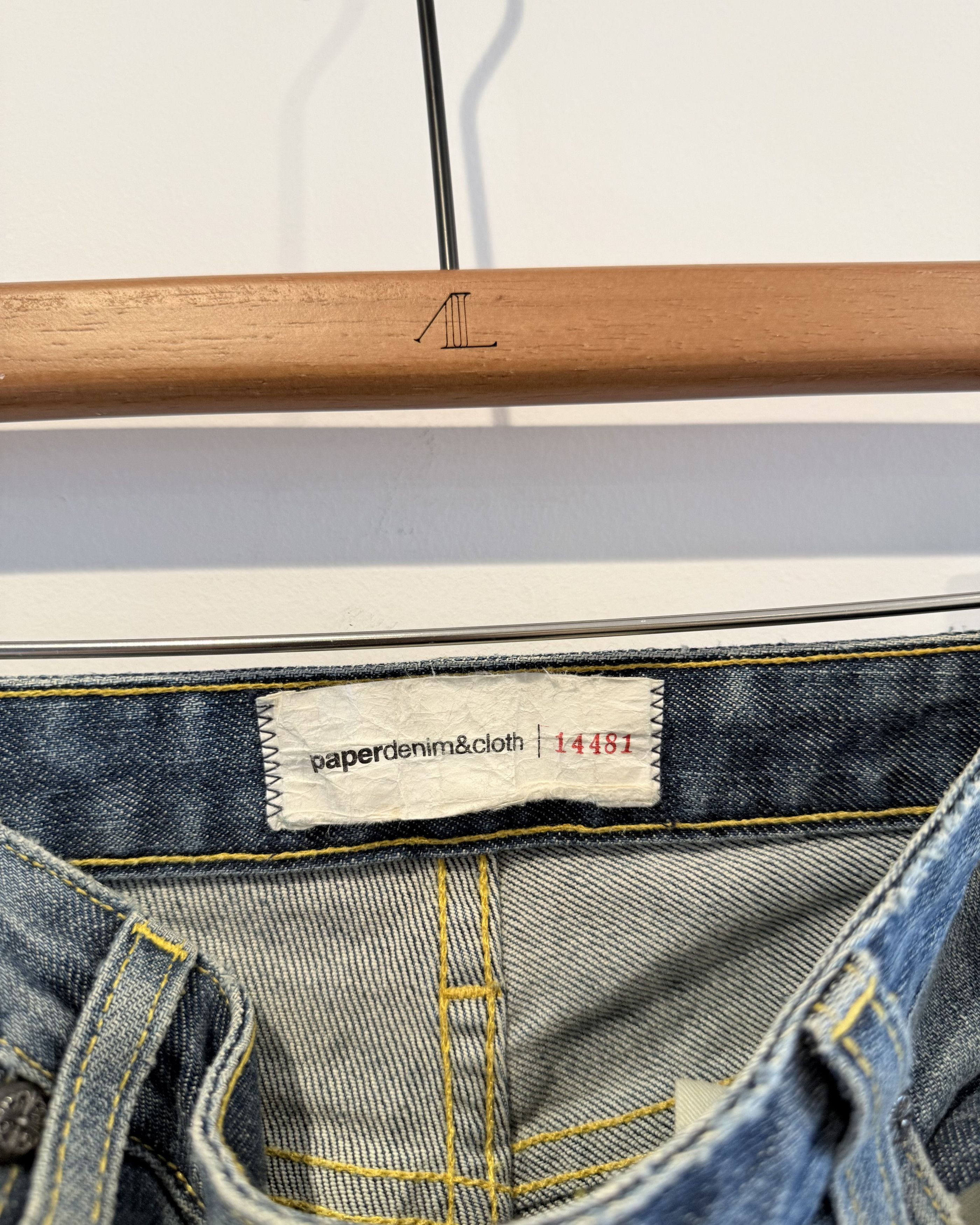 Chrome Hearts Chrome Hearts Gold Leather Patches Jeans Denim Size US 26 / EU 42 - 5 Thumbnail