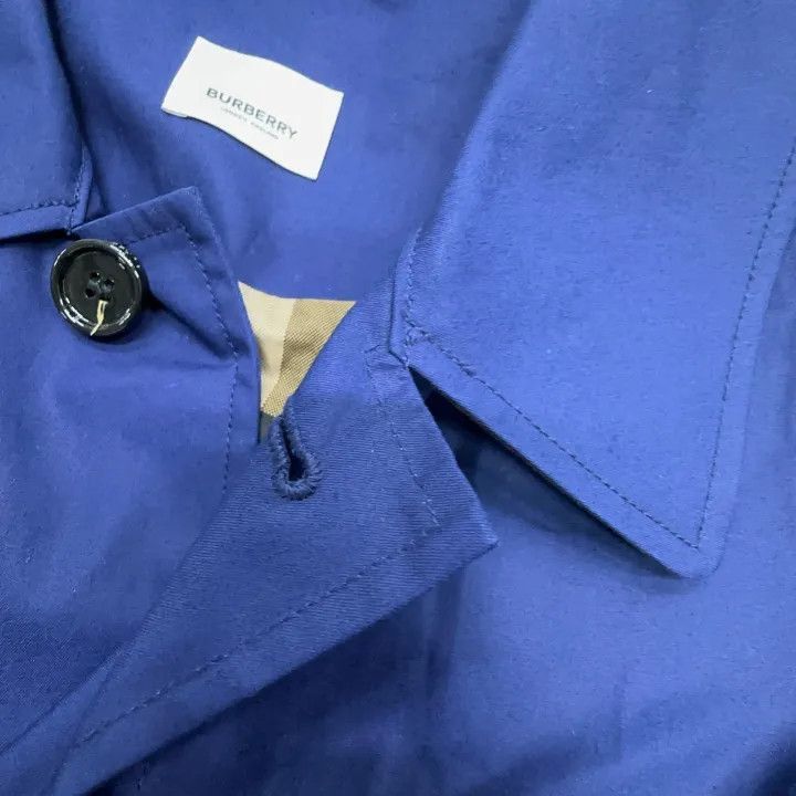 Burberry Burberry Burberry Blue Long Sleeve Trench Coat-2507 Size US L / EU 52-54 / 3 - 6 Thumbnail