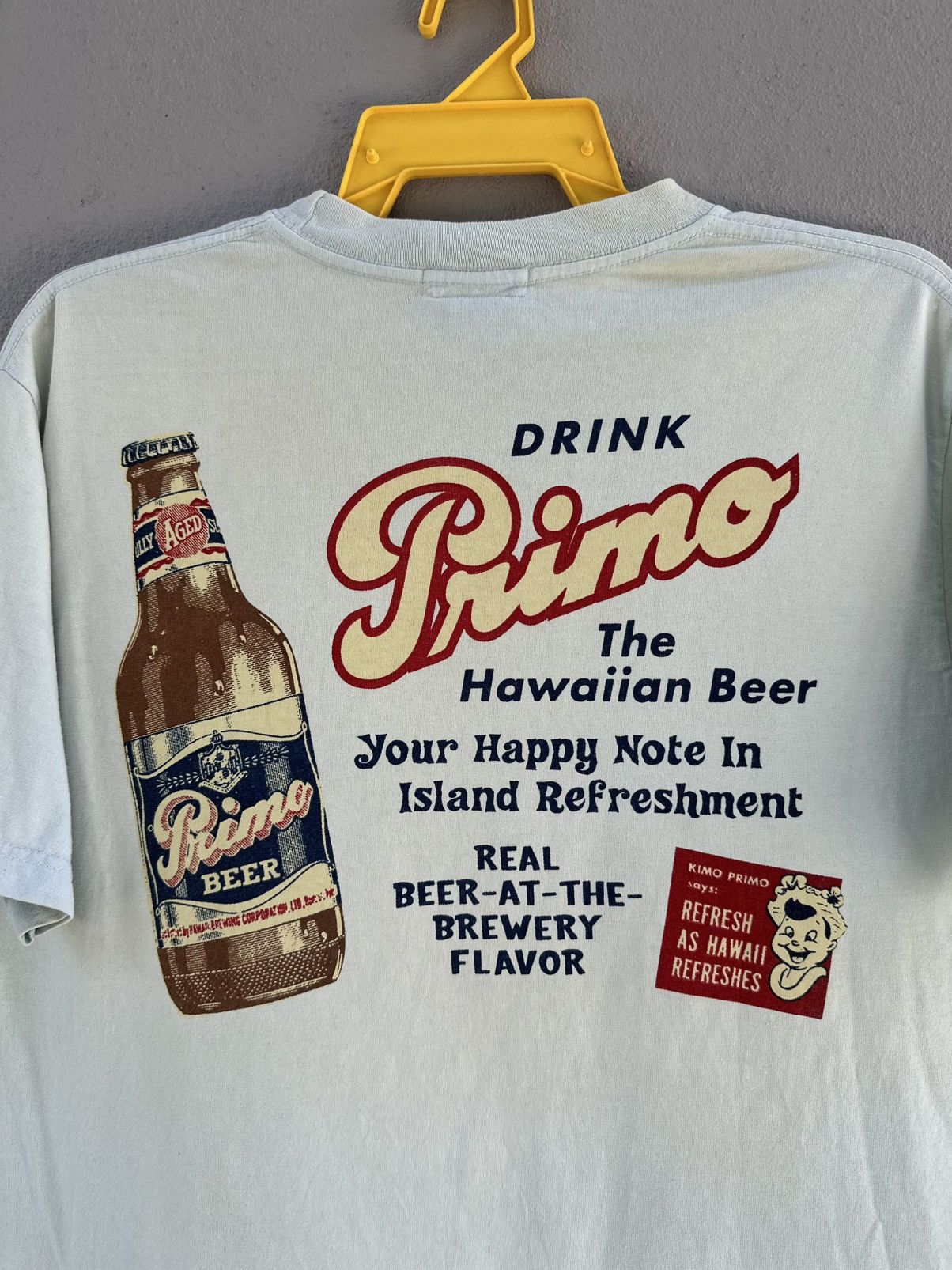 Sun Surf Vintage 90s Sun Surf Primo The Hawaiian Beer Faded Tee Size US M / EU 48-50 / 2 - 3 Thumbnail