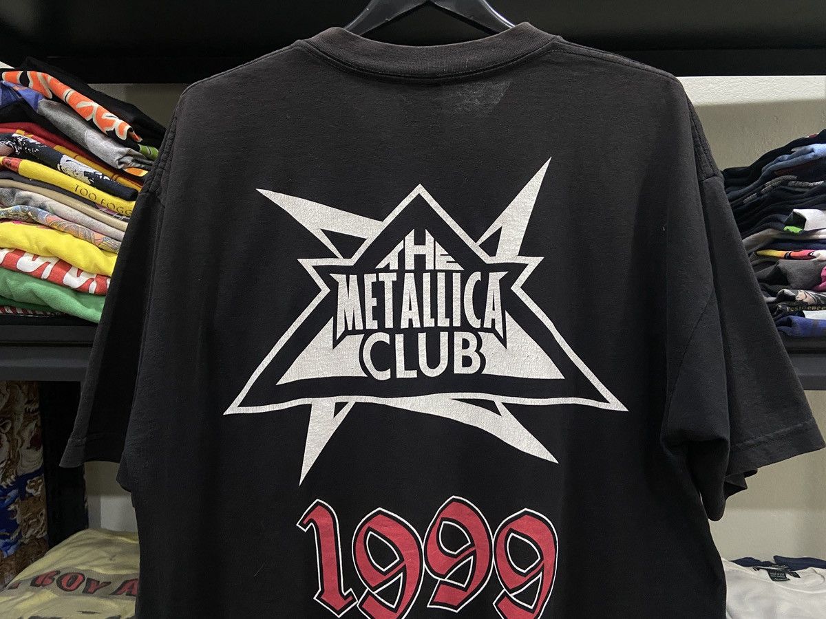 Band Tees × Vintage Vintage 1999s METALLIHEAD Metallica Motorhead Tour TShirt Size US XL / EU 56 / 4 - 11 Thumbnail