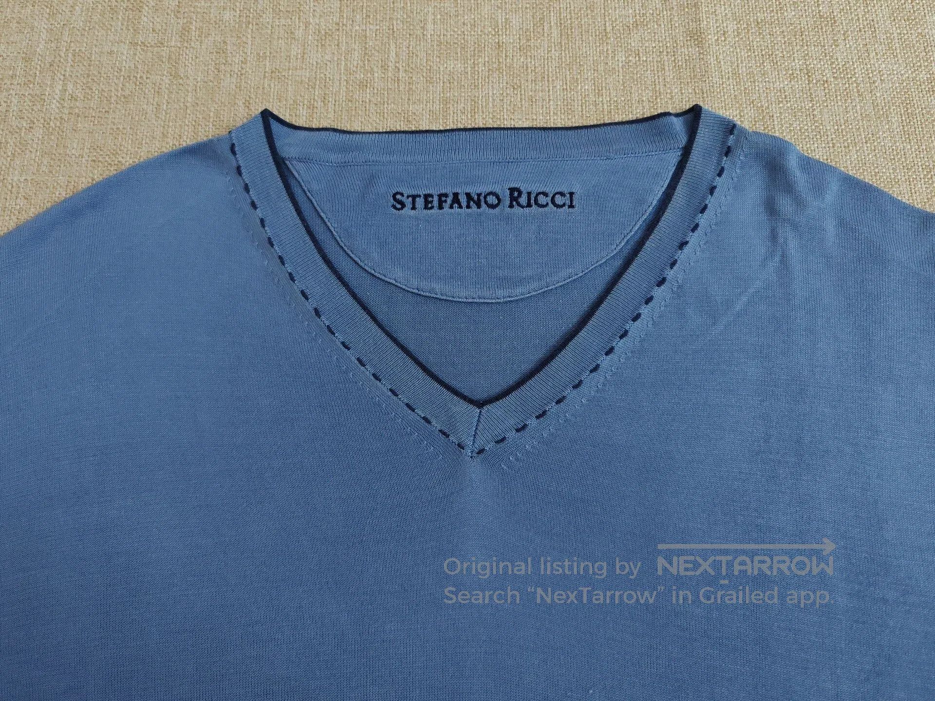 Stefano Ricci Stefano Ricci Men's Knit Short-Sleeve Tee. Size US M / EU 48-50 / 2 - 3 Thumbnail