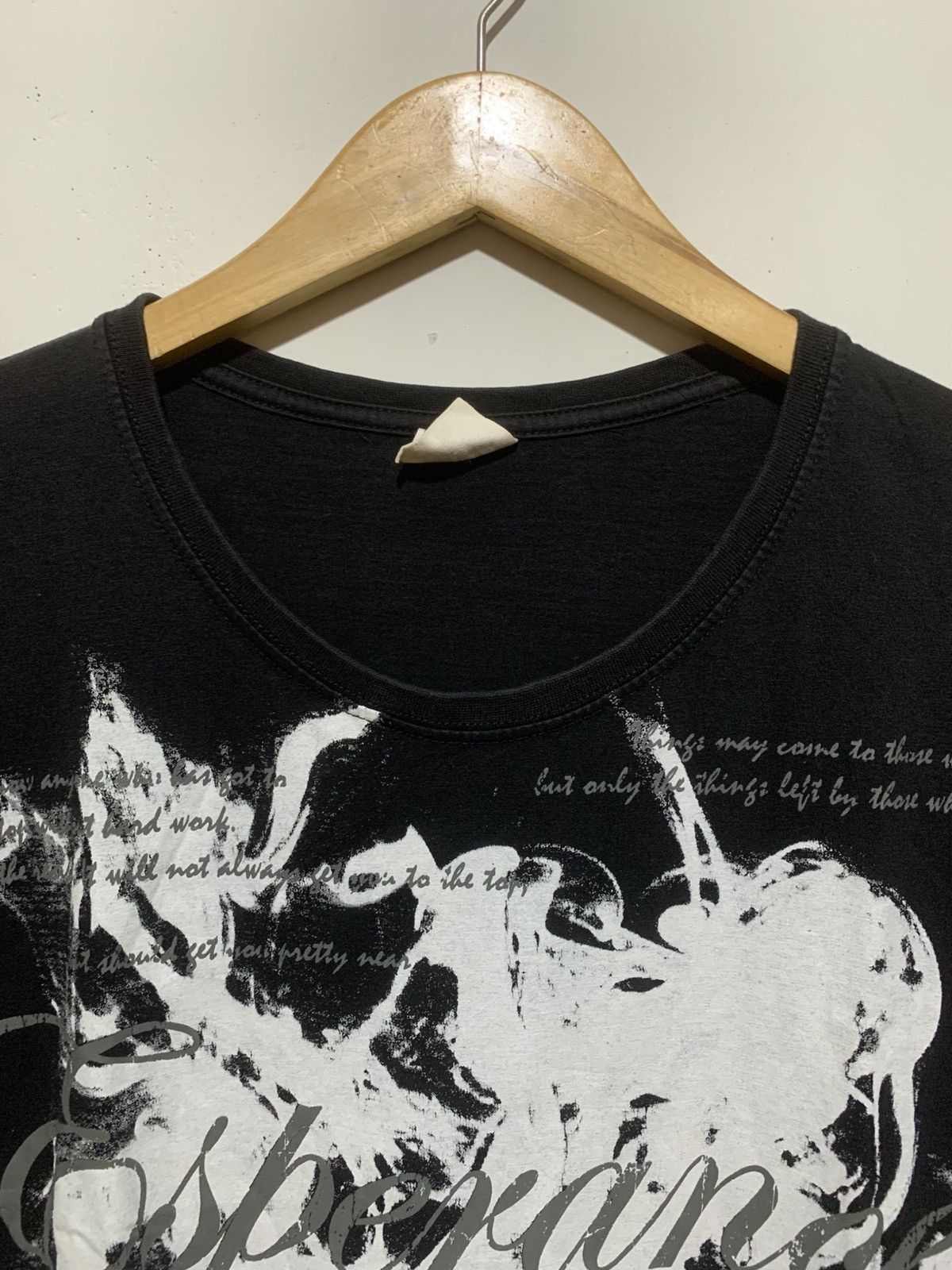 Hysteric Glamour × Undercover Japanese Esperance Smoke Poem Tee Ifsixwasnine Style Tee Size US L / EU 52-54 / 3 - 10 Thumbnail