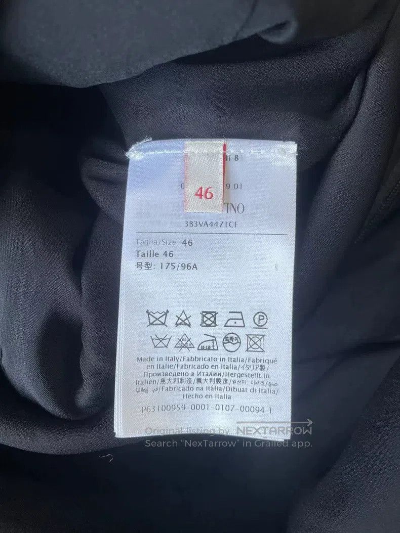 Valentino Valentino Silk wool black dress Size XXL / US 16-18 / IT 52-54 - 5 Thumbnail