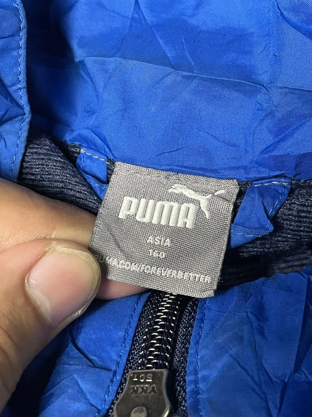 Puma × Vintage Puma Colour Block Windbreaker (60) Size US XXS / EU 40 - 10 Thumbnail