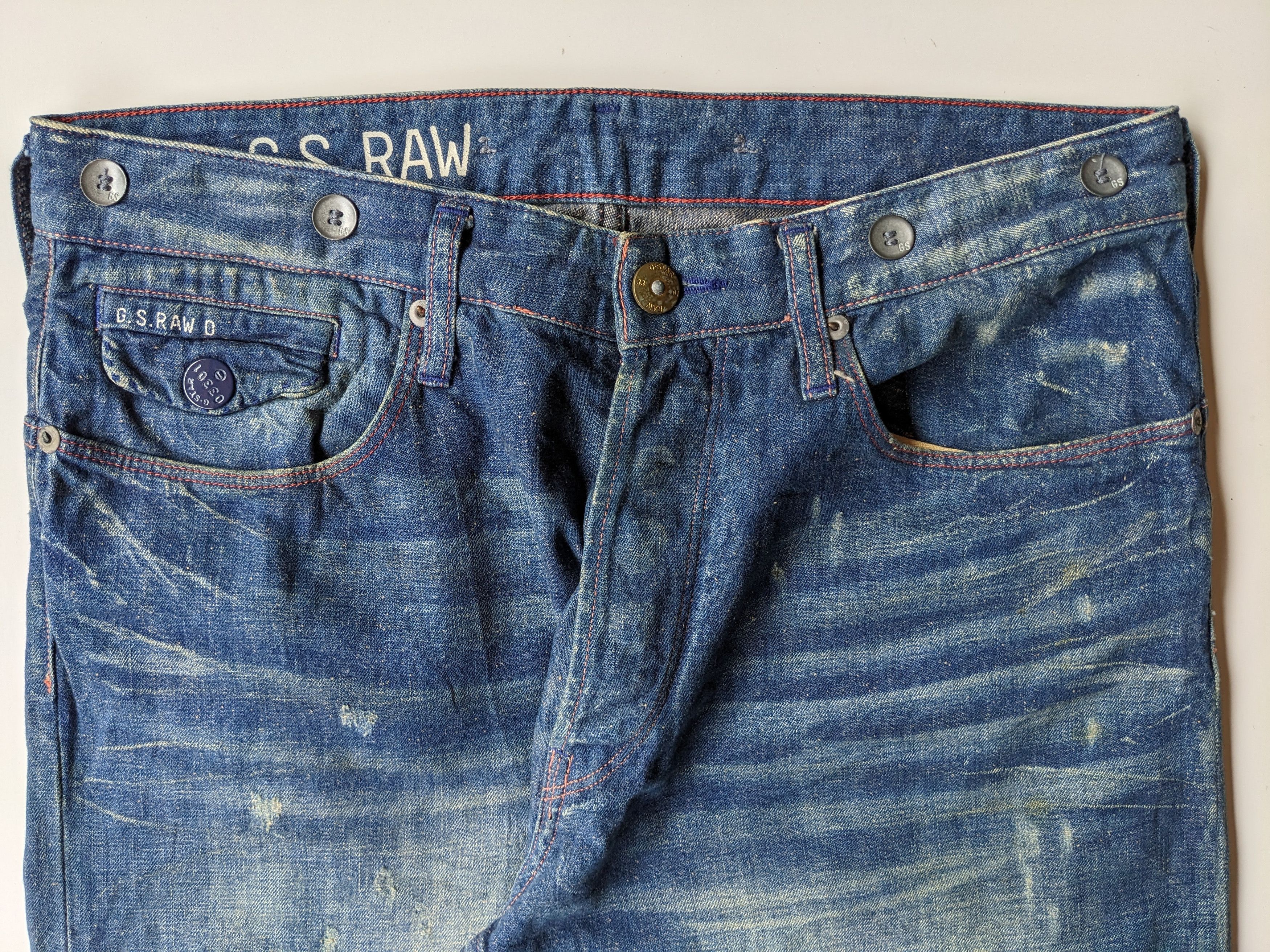 G-Star G Star Raw RE Morris Tapered jeans Size US 34 / EU 50 - 7 Thumbnail