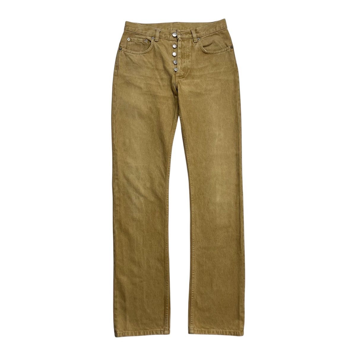 Helmut Lang SS 2000 Helmut Lang Dark Sand Raw Denim Size US 28 / EU 44 - 1 Thumbnail