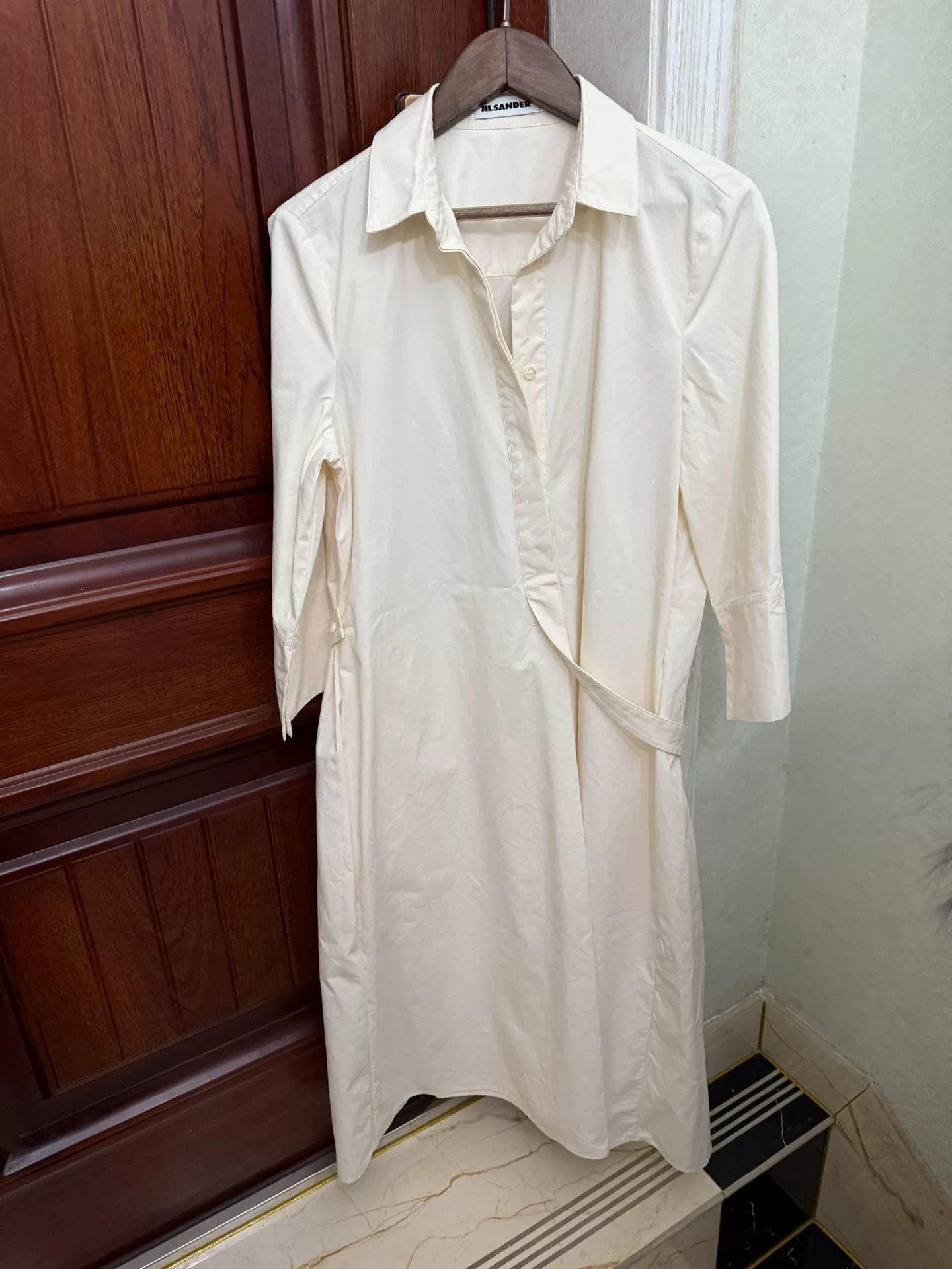 Jil Sander Jil Sander Shirt Dress - Elegant and Simple Size M / US 6-8 / IT 42-44 - 1 Thumbnail