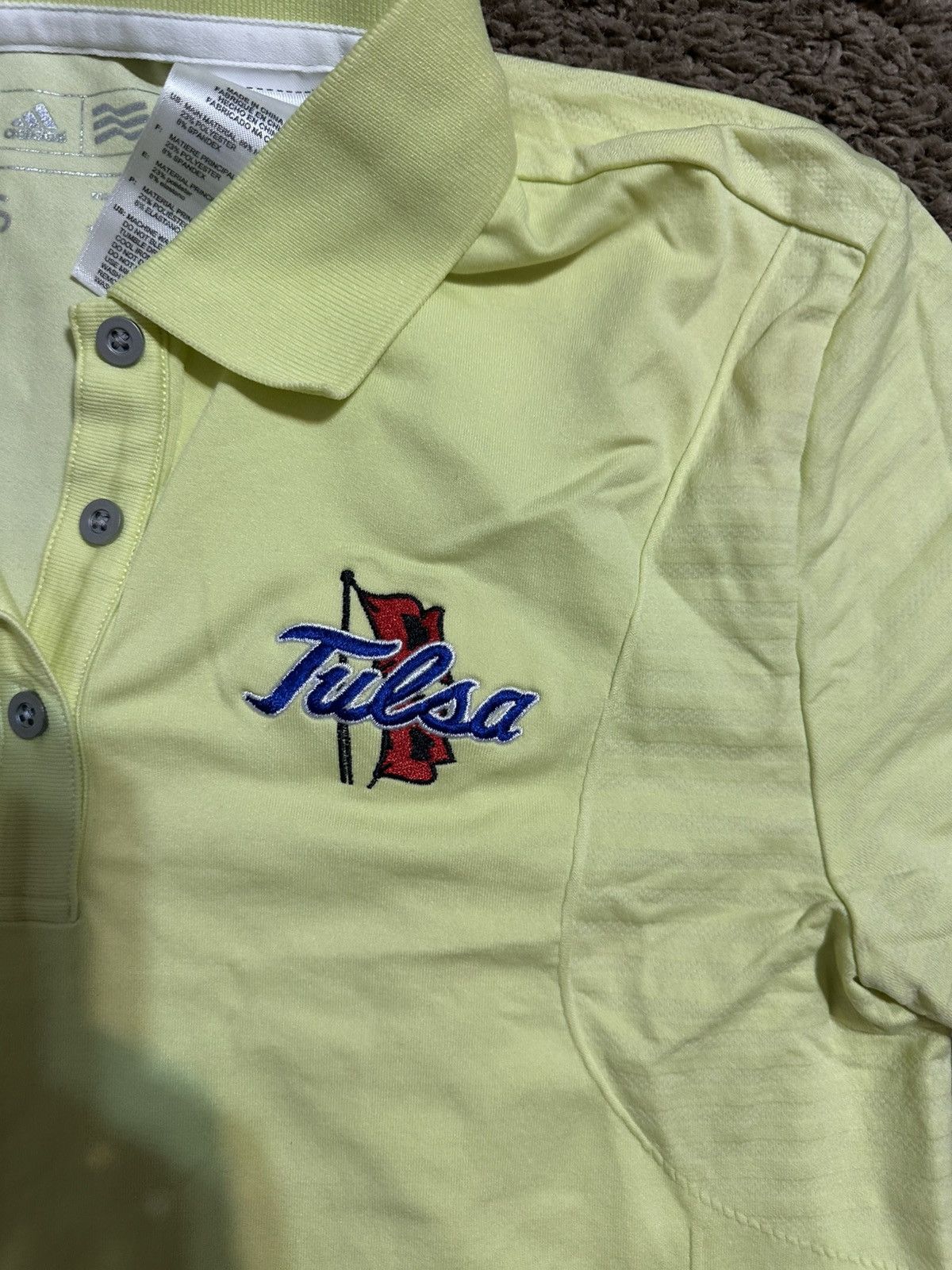 NCAA Vintage Adidas woman’s Tulsa University shirt 00s size small Size S / US 4 / IT 40 - 2 Thumbnail