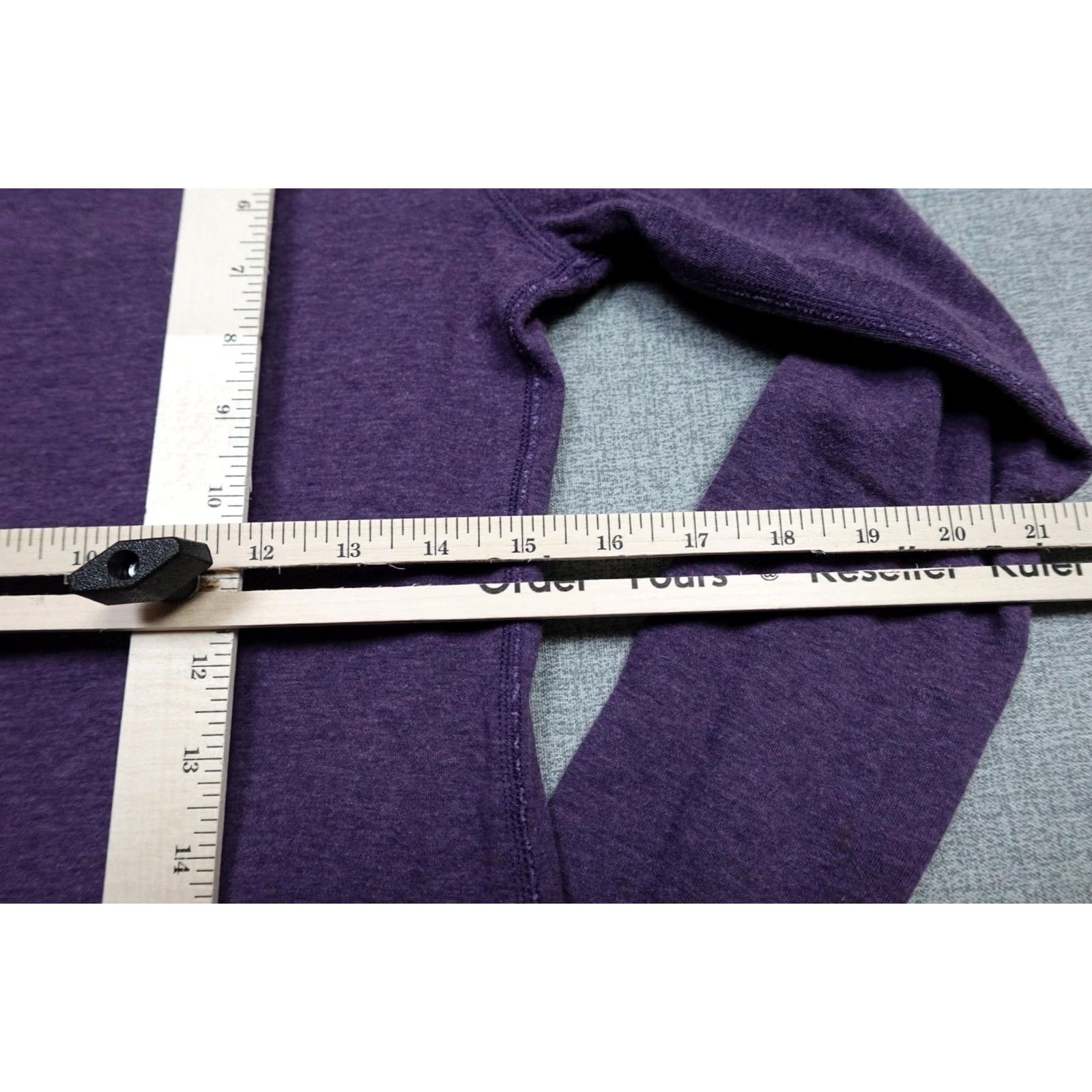 Lululemon Lululemon Sweatshirt Womens 6 Purple Cowl Neck Pullover Knit Stretch Soft Size M / US 6-8 / IT 42-44 - 6 Thumbnail