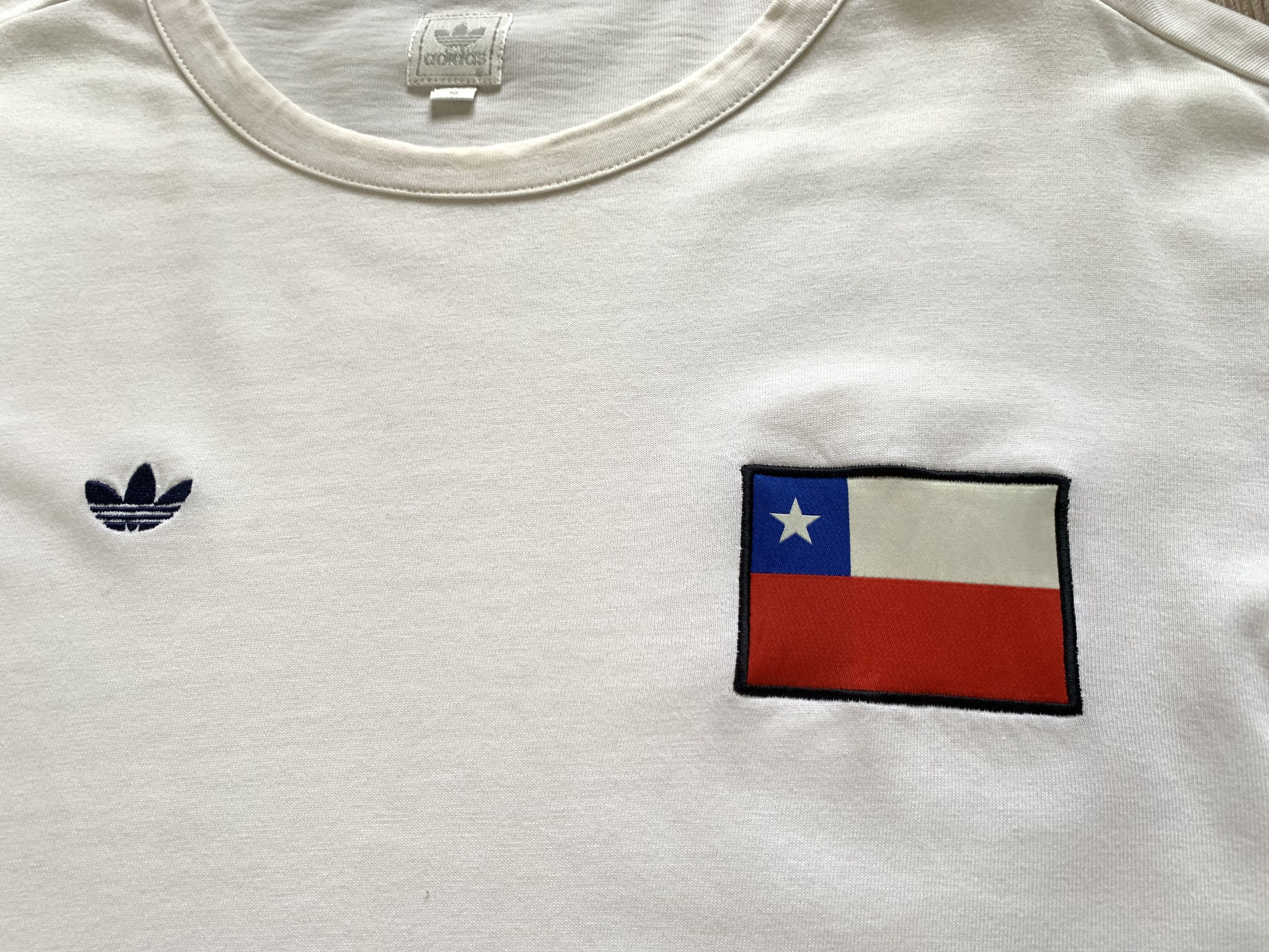 Adidas × Vintage Adidas Originals Chile National Football Team Long Sleeve Size US M / EU 48-50 / 2 - 5 Thumbnail