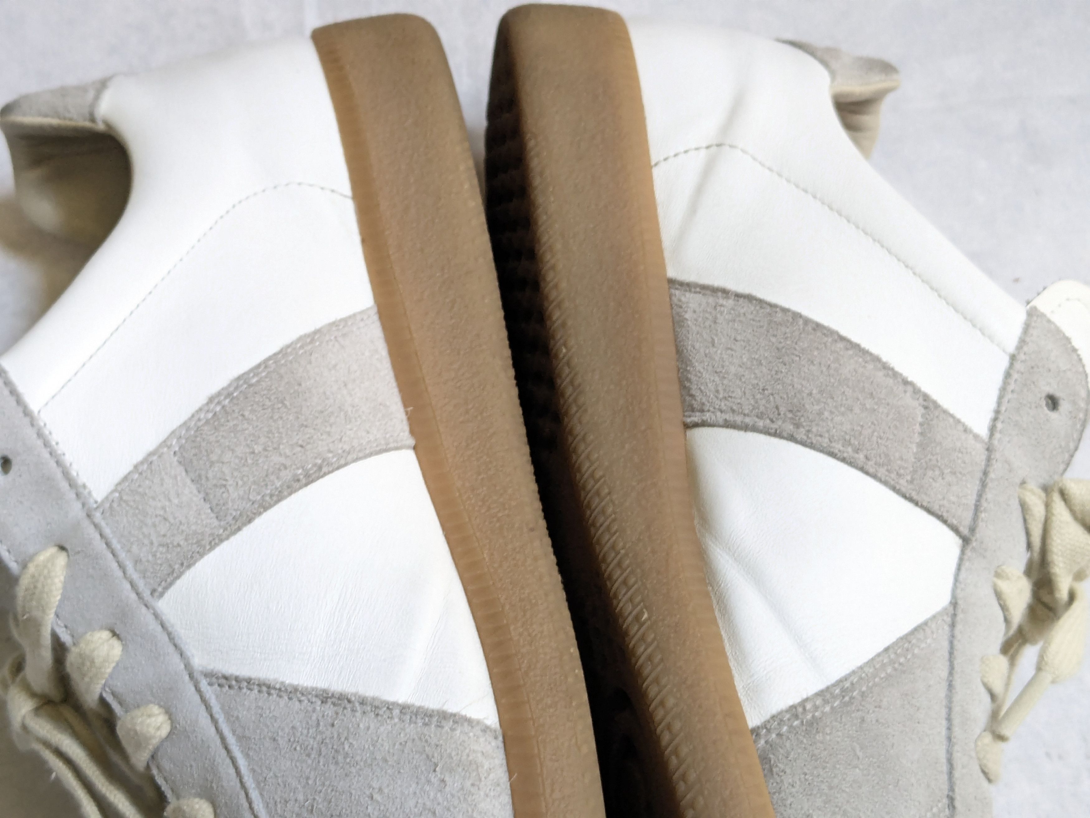 Maison Margiela Replica sneakers GATs Maison Margiela White Gray 13 46 Size US 13 / EU 46 - 12 Thumbnail