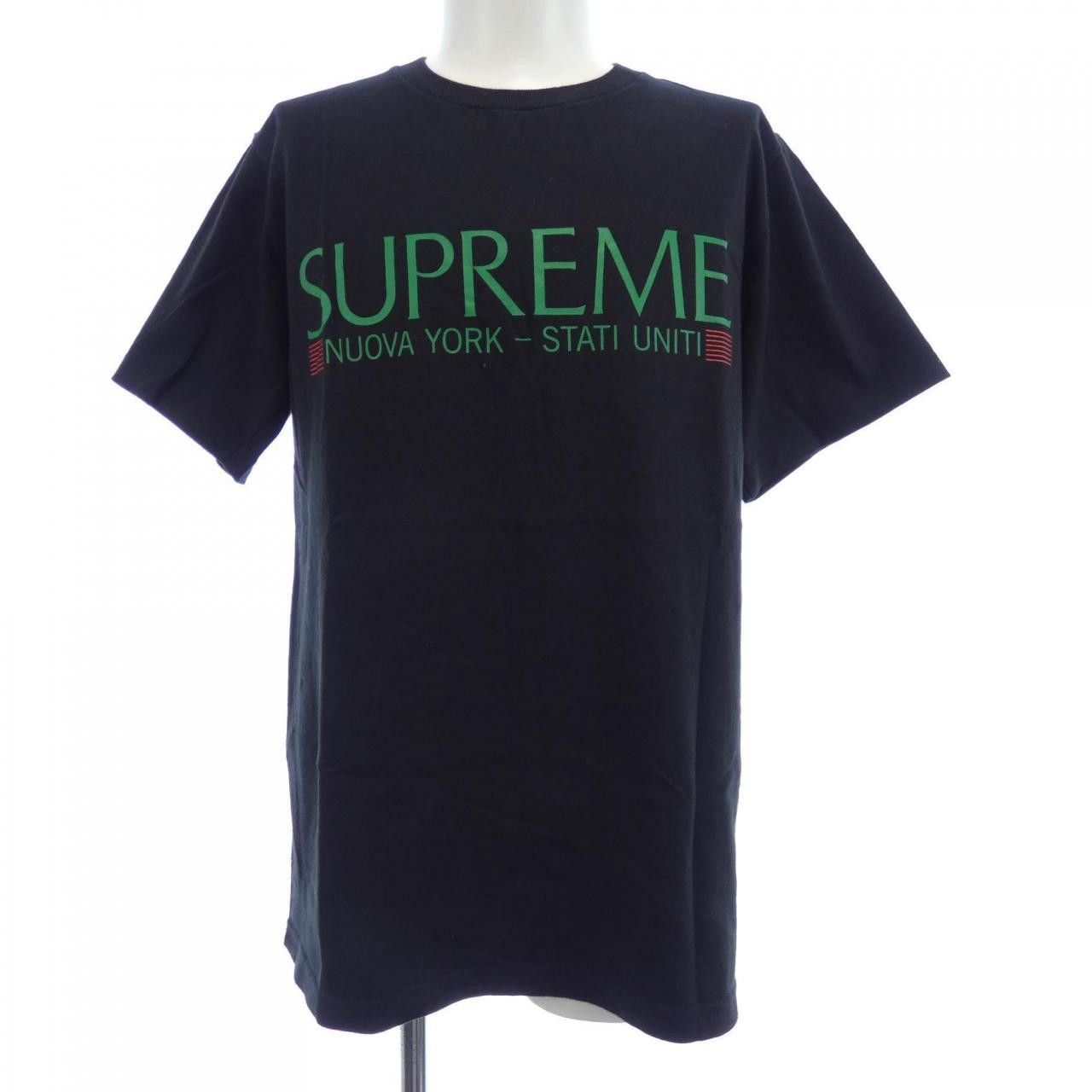 Supreme Supreme Supreme NUOVA YORK TEE T-shirt Textile T-Shirts DUTY FREE for USA Size ONE SIZE - 1 Thumbnail