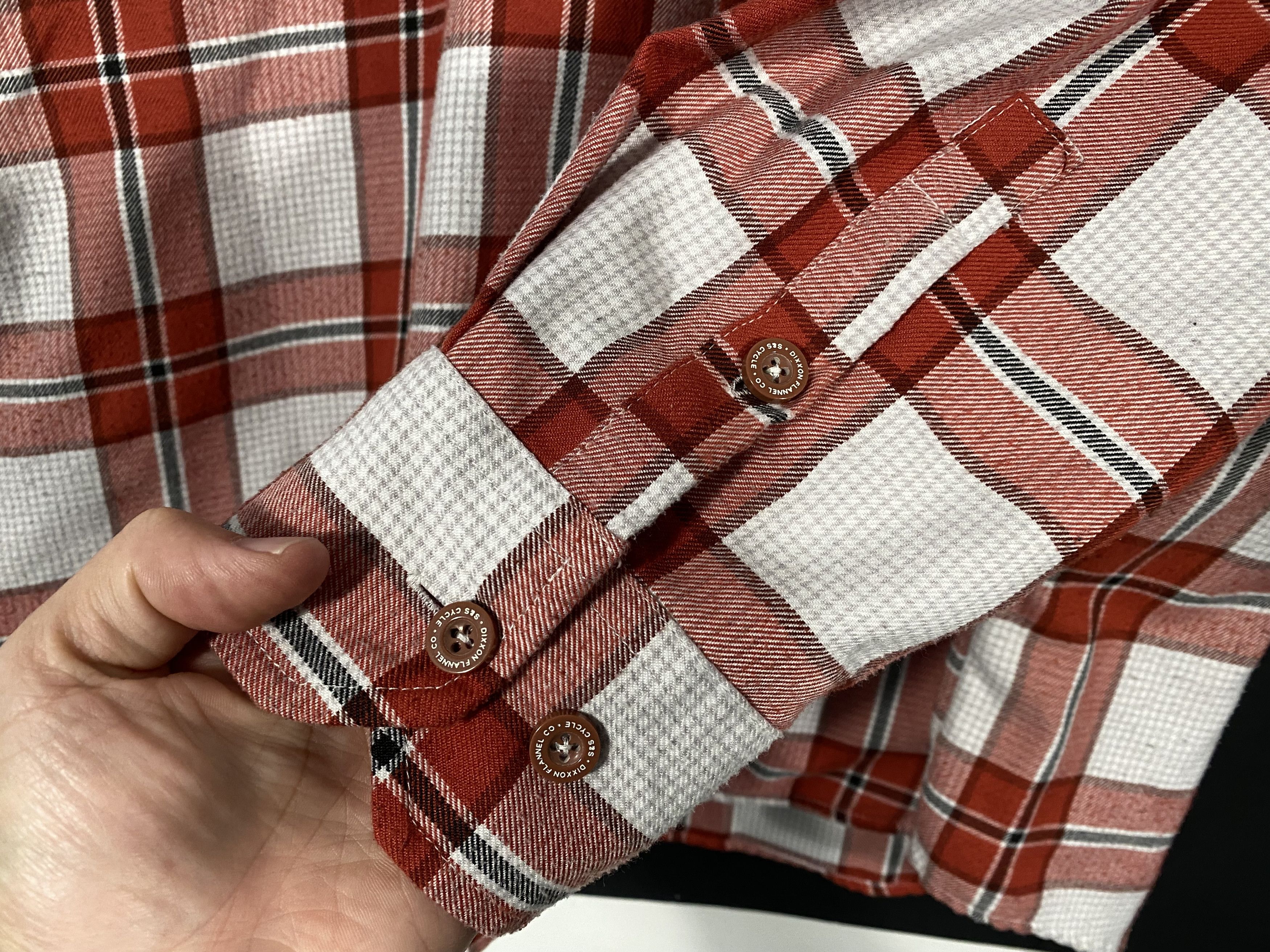 Dixxon DIXXON Flannel Co. "Tramp" D-Tech Plaid Flannel Shirt Size US XXL / EU 58 / 5 - 5 Thumbnail