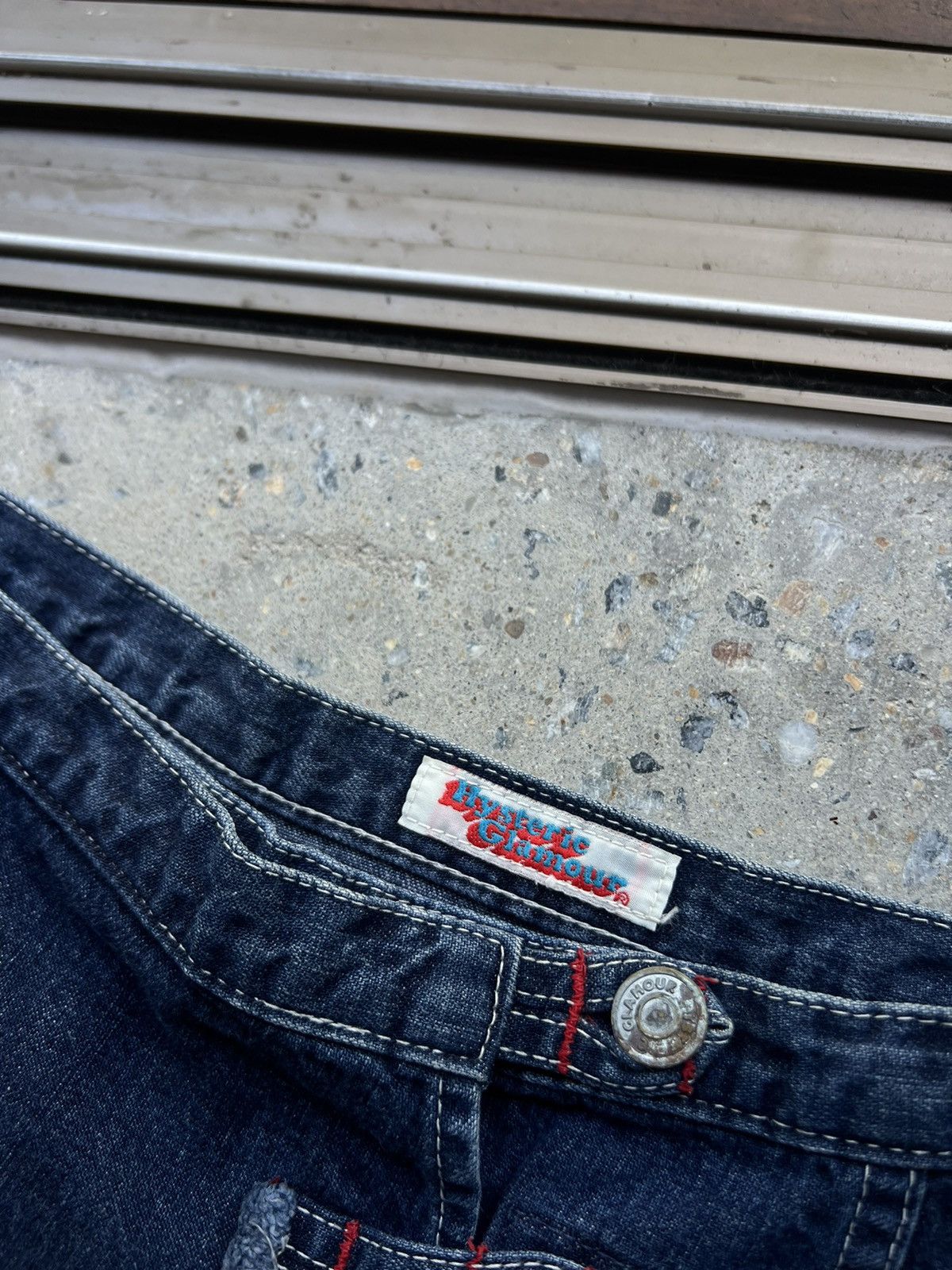 Hysteric Glamour HYSTERIC GLAMOUR DENIM JEANS SKIRT ARCHIVE RARE JAPAN Size 25" / US 0 / IT 36 - 5 Thumbnail