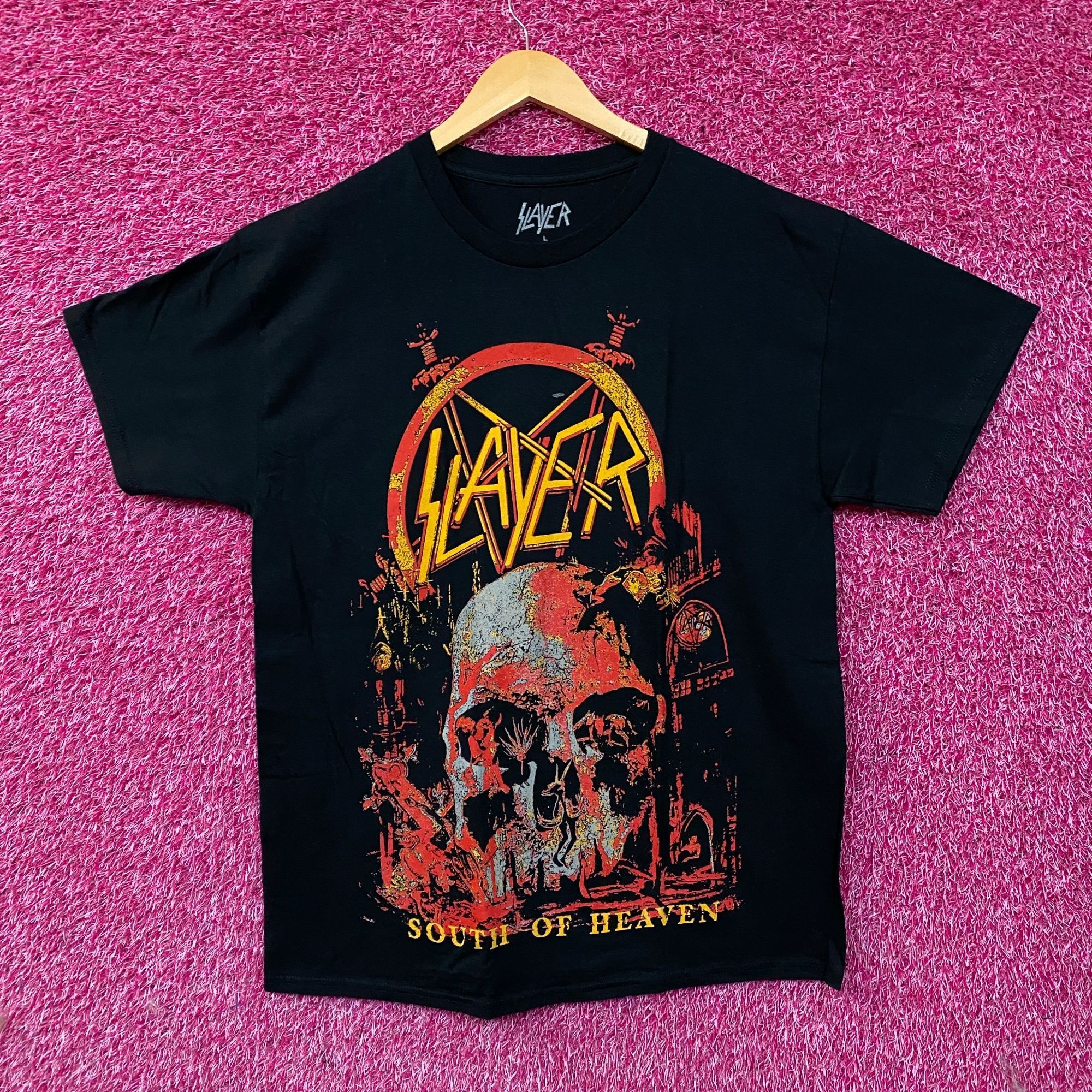 Slayer Slayer South of Heaven Metal Band T-Shirt Large Size US L / EU 52-54 / 3 - 1 Thumbnail