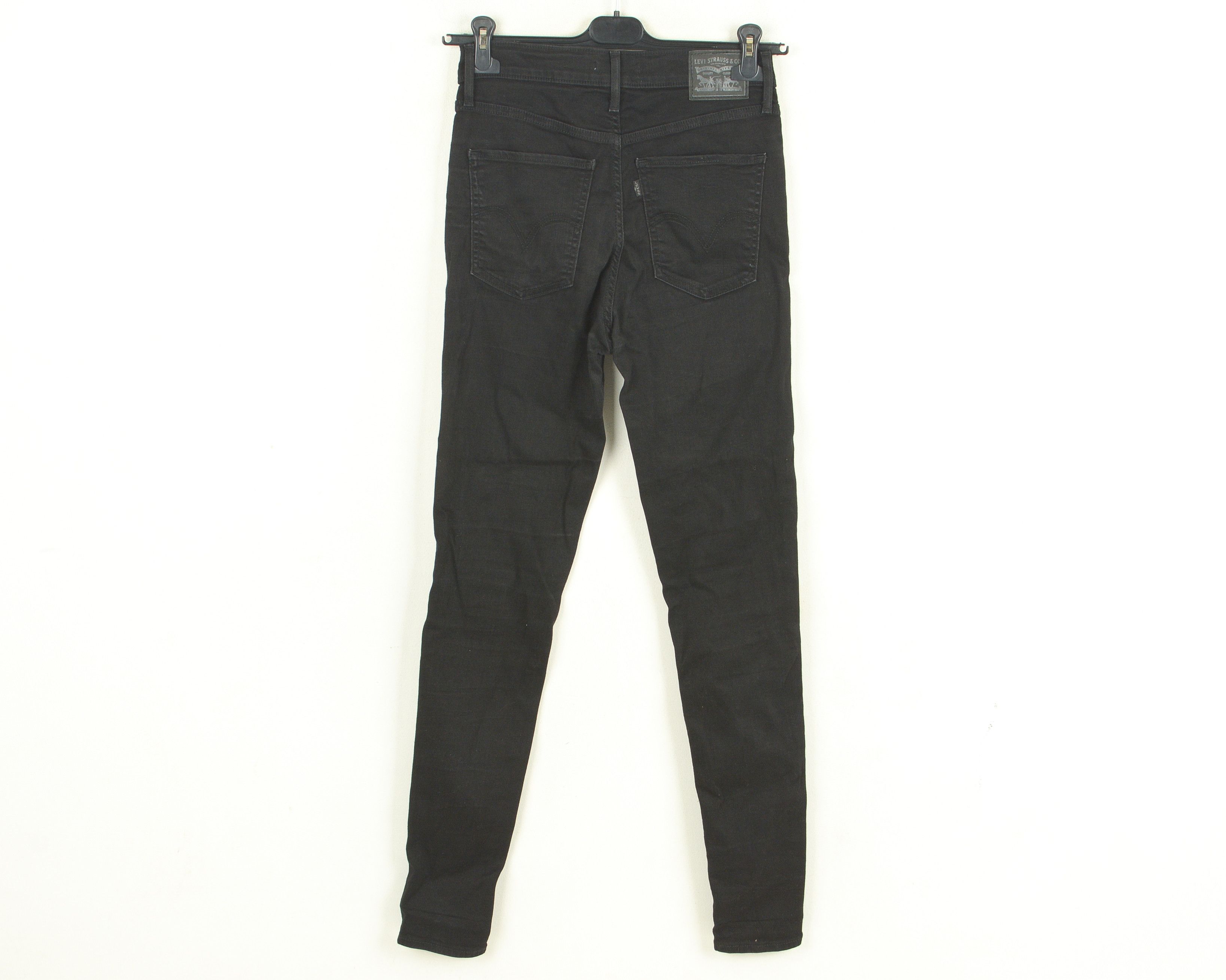 Levi's Big E Mile High Super Skinny Women W29 L32 Denim Jeans Size 29" - 3 Thumbnail