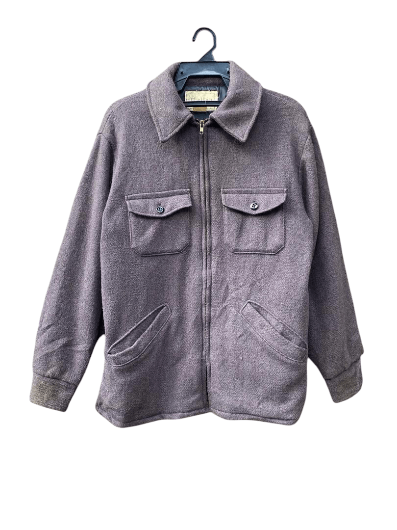 Japanese Brand Melton Wool Multipocket Jacket Size US M / EU 48-50 / 2 - 1 Thumbnail