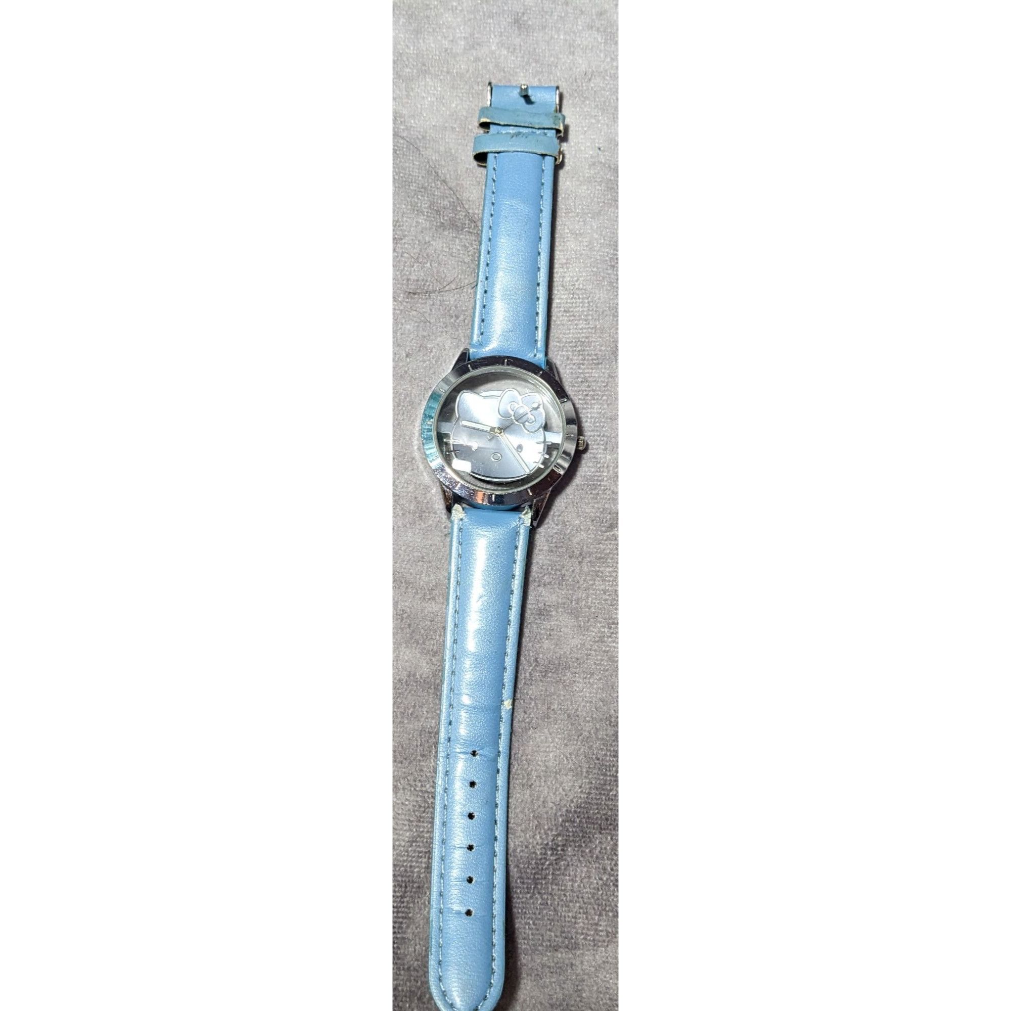 Other Kidcore Hello Kitty Blue And Silver Analog Watch Size ONE SIZE - 6 Thumbnail