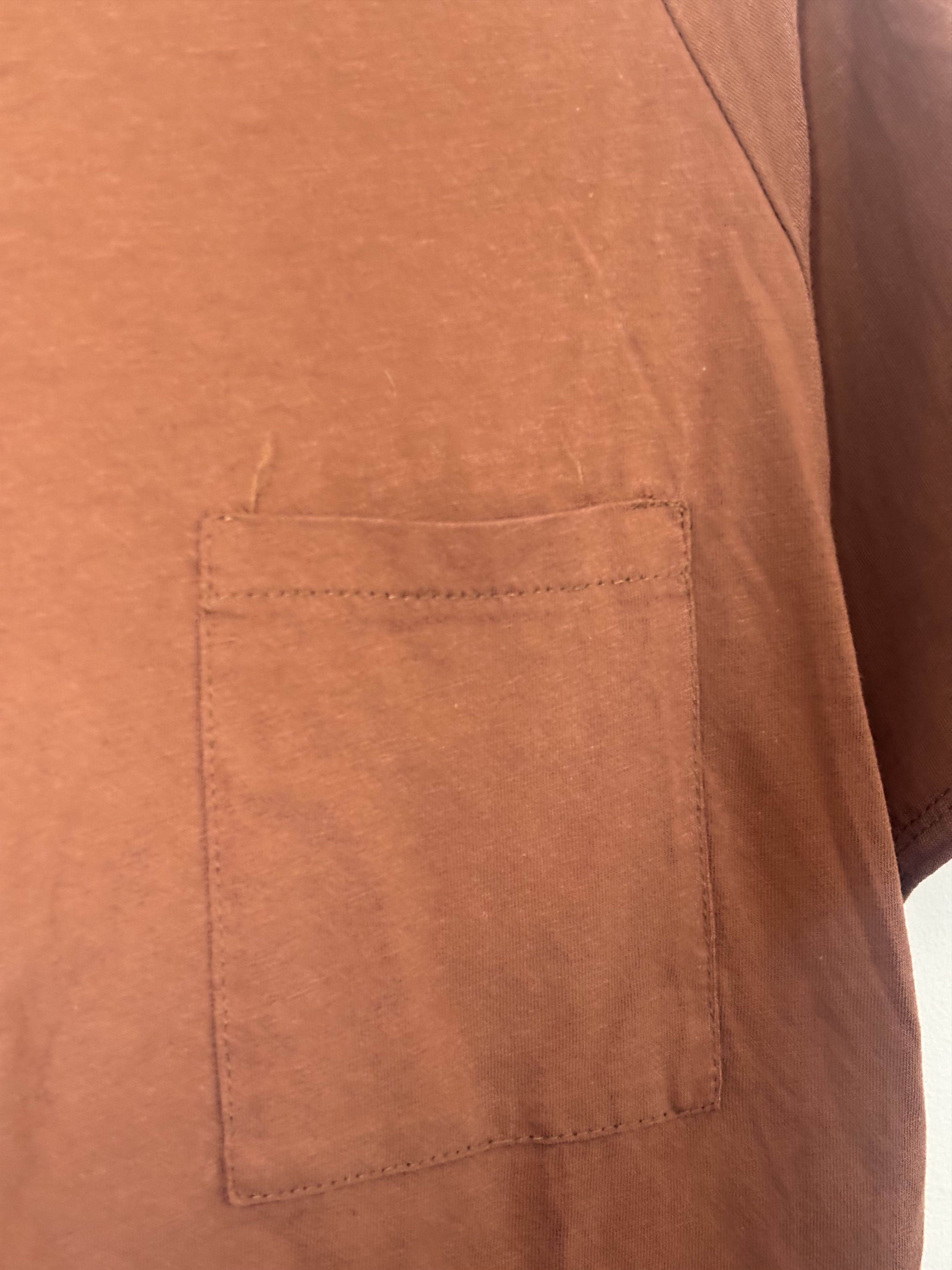 Imperial Italian Cotton Raw Hem Paper Thin Tee by Imperial Tailoring Size US XL / EU 56 / 4 - 7 Thumbnail