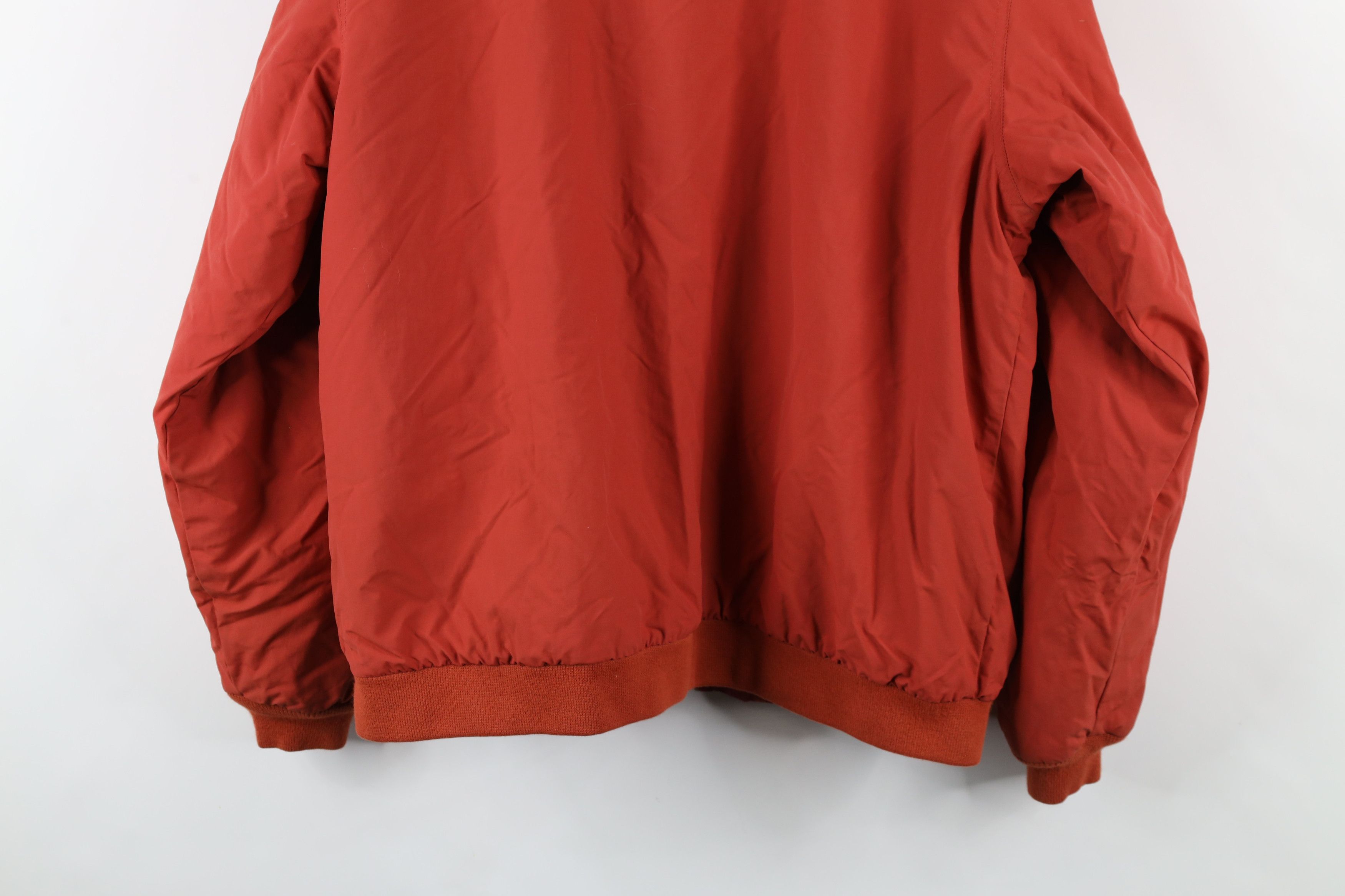 L.L. Bean × Vintage Vintage LL Bean Fleece Lined Full Zip Bomber Jacket Orange Size US L / EU 52-54 / 3 - 14 Thumbnail