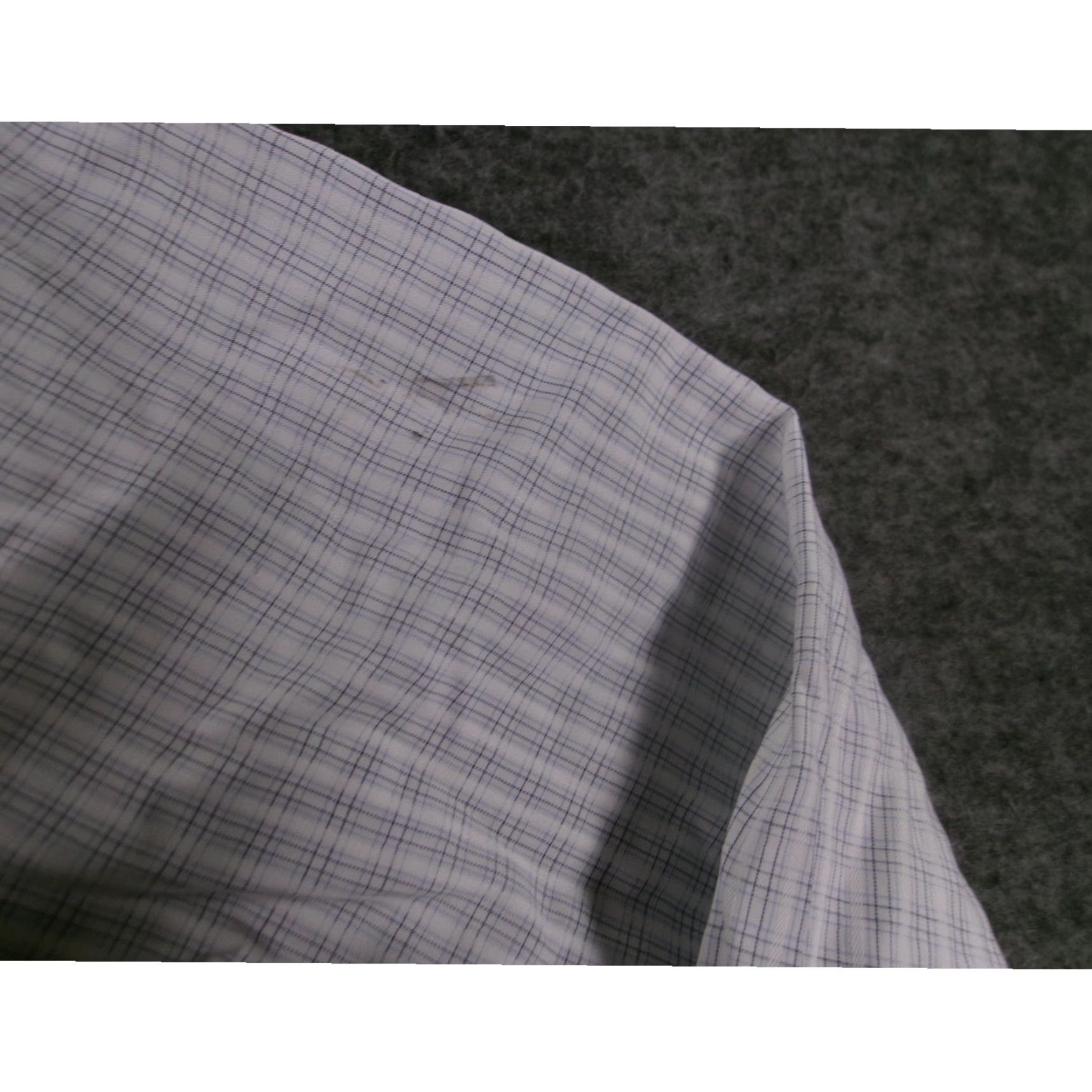 Vintage Black Brown 1826 Dress Shirt Men Long Sleeve Light Blue Plaid Non-Iron Business Professional 16 Size US L / EU 52-54 / 3 - 3 Thumbnail