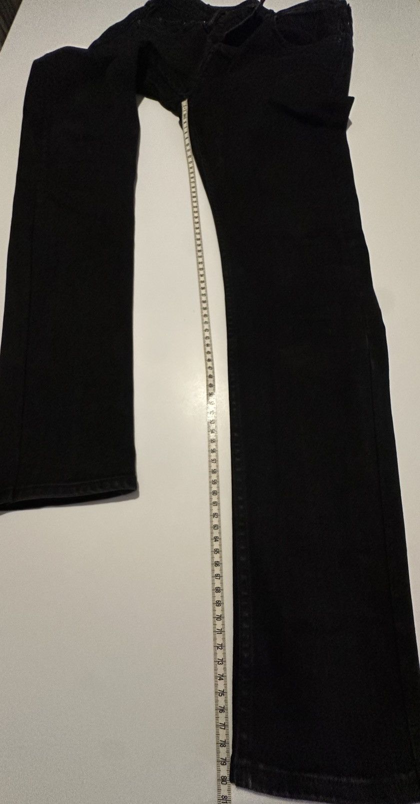 Allsaints All Saints Black Denim Cigarette Jeans Size US 30 / EU 46 - 8 Thumbnail