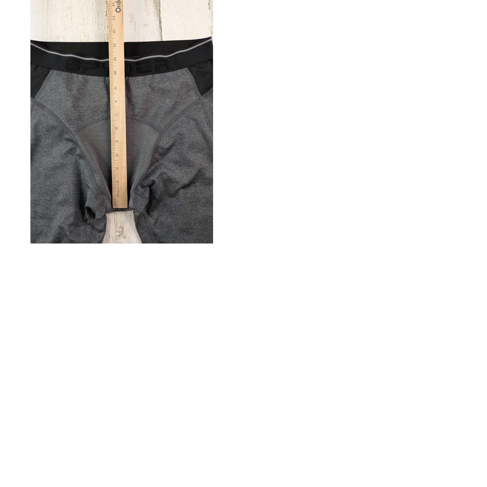 Spyder Spyder Pants Mens Medium Gray ProWeb Brushed Compression Tights Leggings Size US 31 - 10 Thumbnail