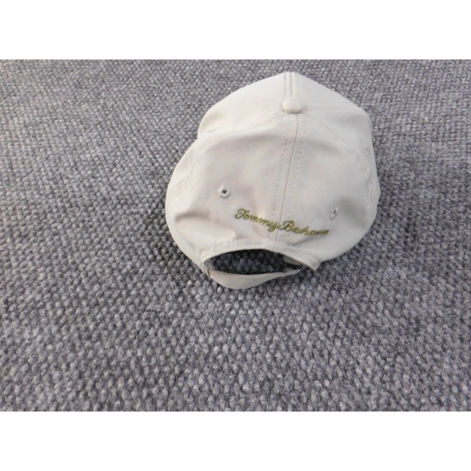 Tommy Bahama Tommy Bahama Cap Baseball Hat Men Strapback Gray Pineapple Logo One Size Adjustable Canvas Cotton Polyester Casual Men Size ONE SIZE - 5 Thumbnail