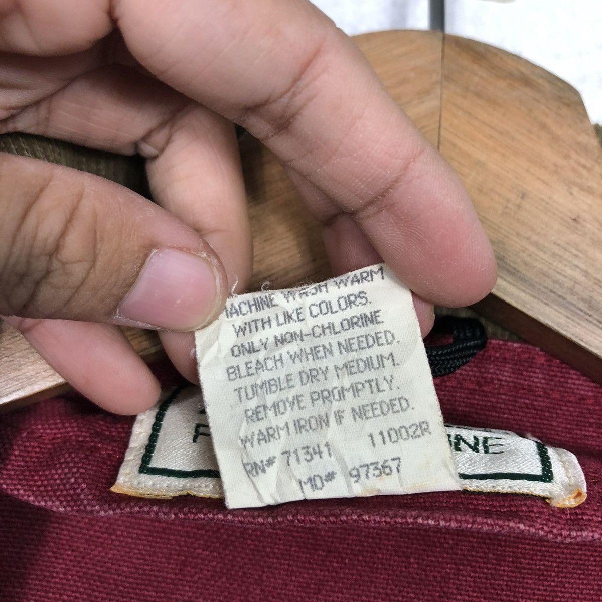 L.L. Bean 🔥VINTAGE CHORE JACKET L.L.BEAN FREEPORT MAINE DUCK CANVAS Size US S / EU 44-46 / 1 - 20 Thumbnail