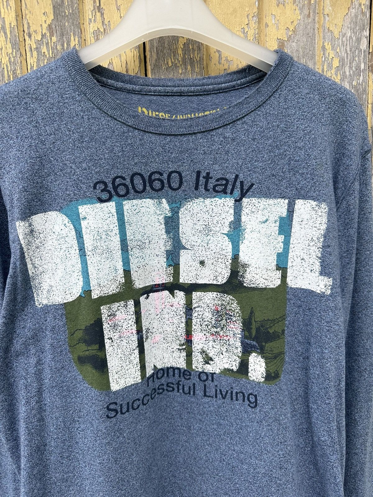 Diesel Diesel Industry Long Sleeve Big Logo Shirt A521 Size US L / EU 52-54 / 3 - 2 Thumbnail