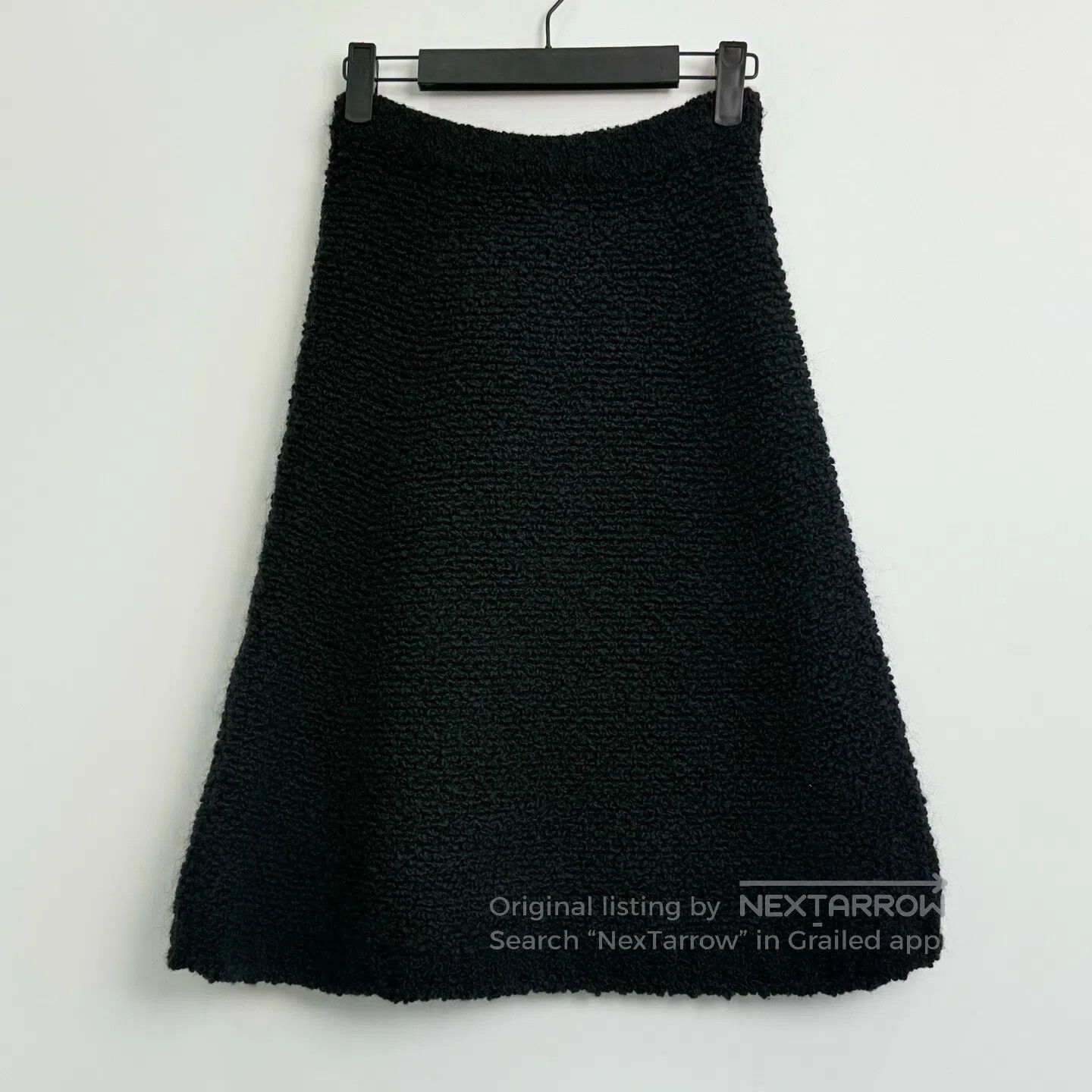 Prada Prada Triangle Logo Solid Mid-Length Knit Maxi Dress| Size 37" - 1 Thumbnail