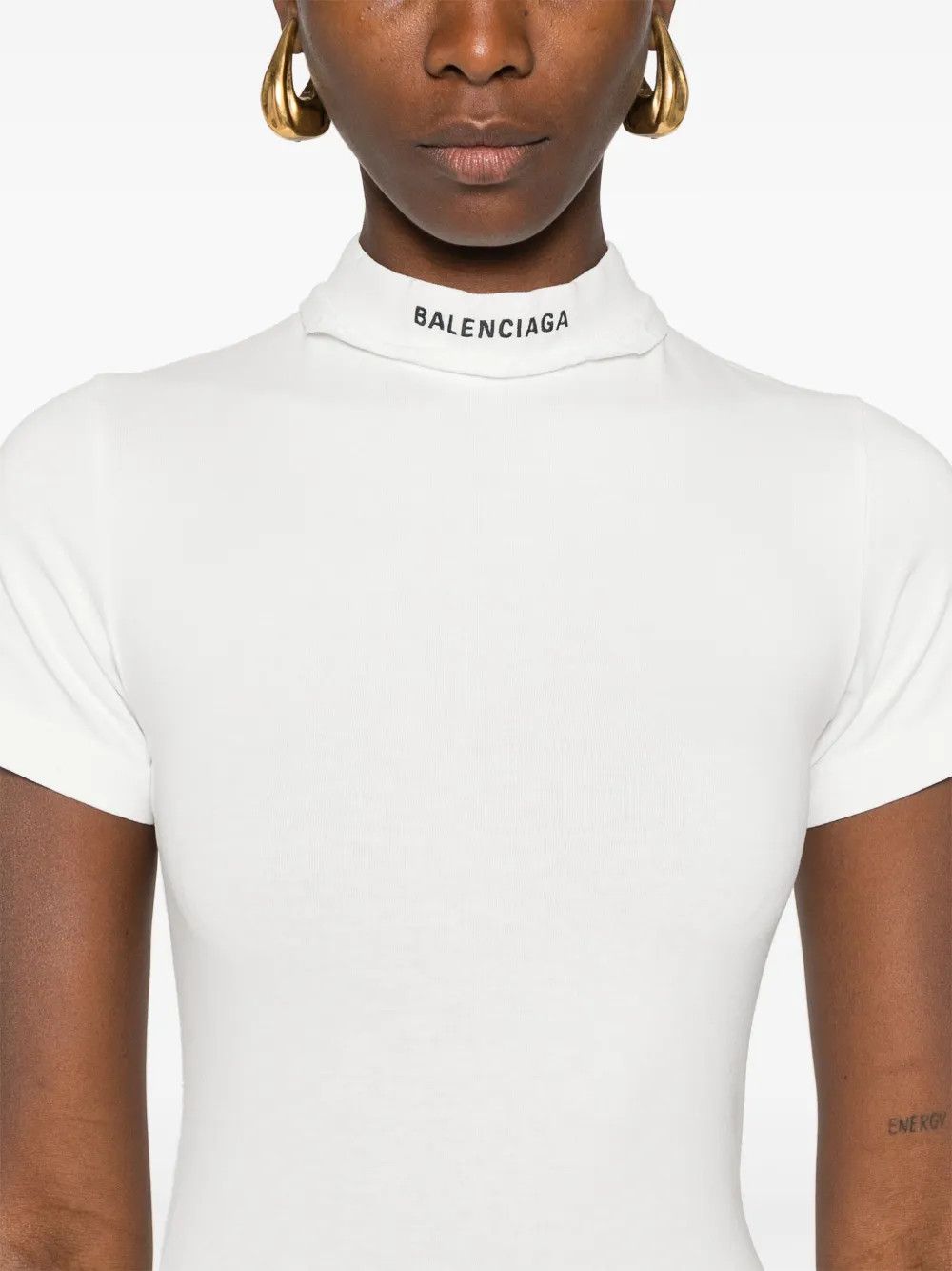 Balenciaga o1y0625 Maxi Dress in White Size S / US 4 / IT 40 - 2 Thumbnail