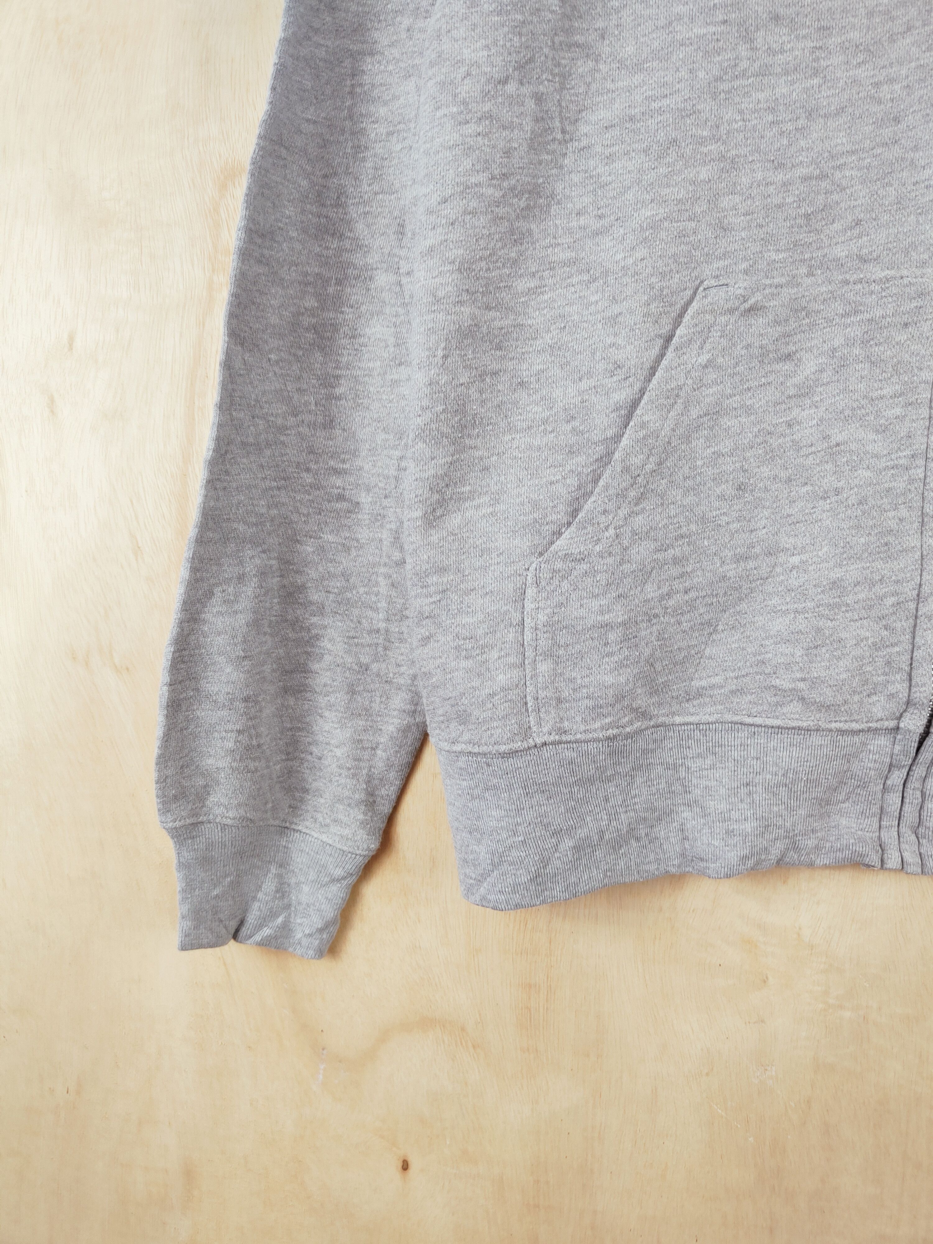 Homespun Knitwear × Vintage Vintage Jellan Gray Hoodie Sweaters Size M / US 6-8 / IT 42-44 - 5 Thumbnail