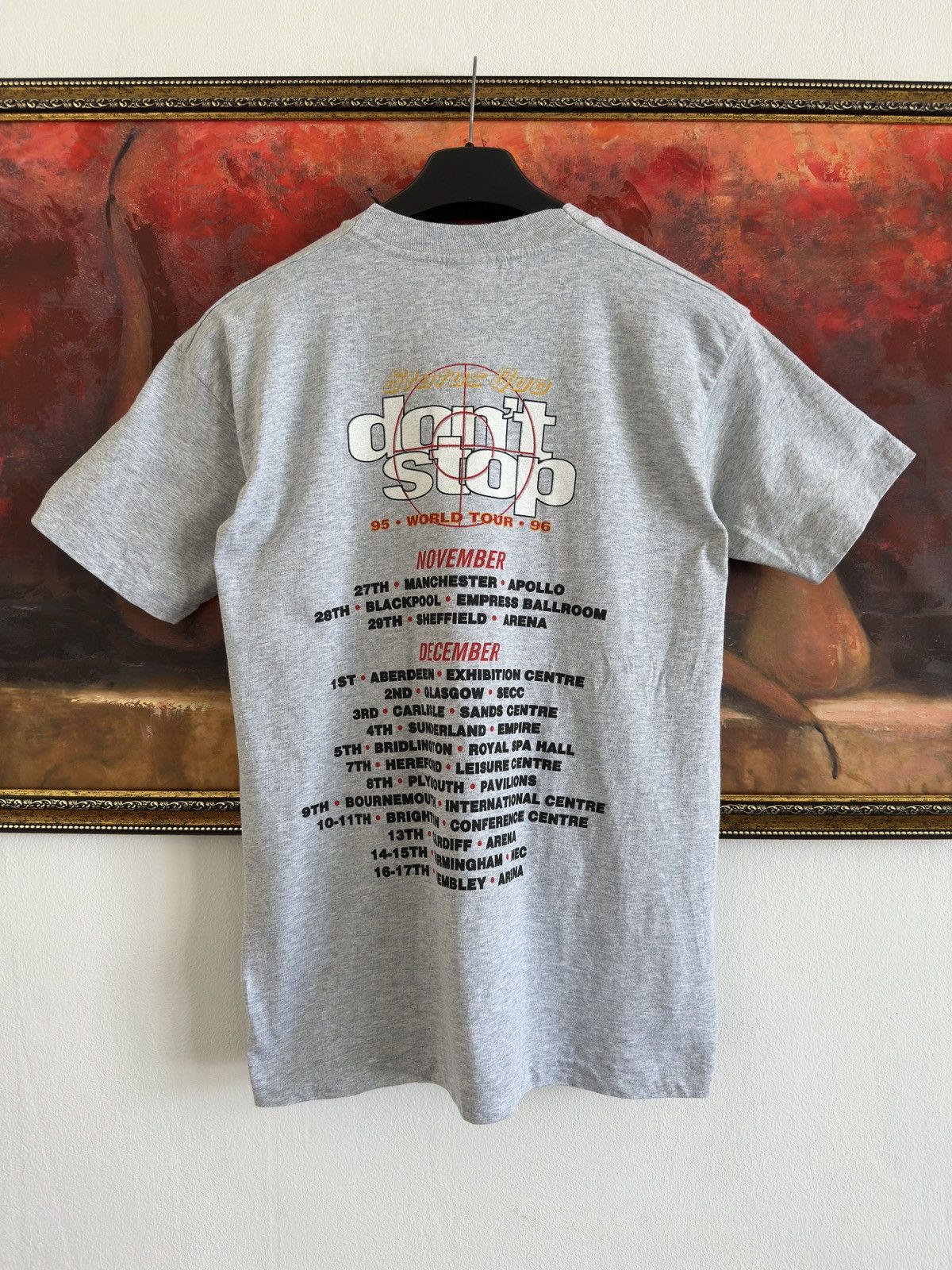Band Tees Vintage 90s Status Quo Dont Stop Tour Graphic Tshirt Tee Size US M / EU 48-50 / 2 - 7 Thumbnail