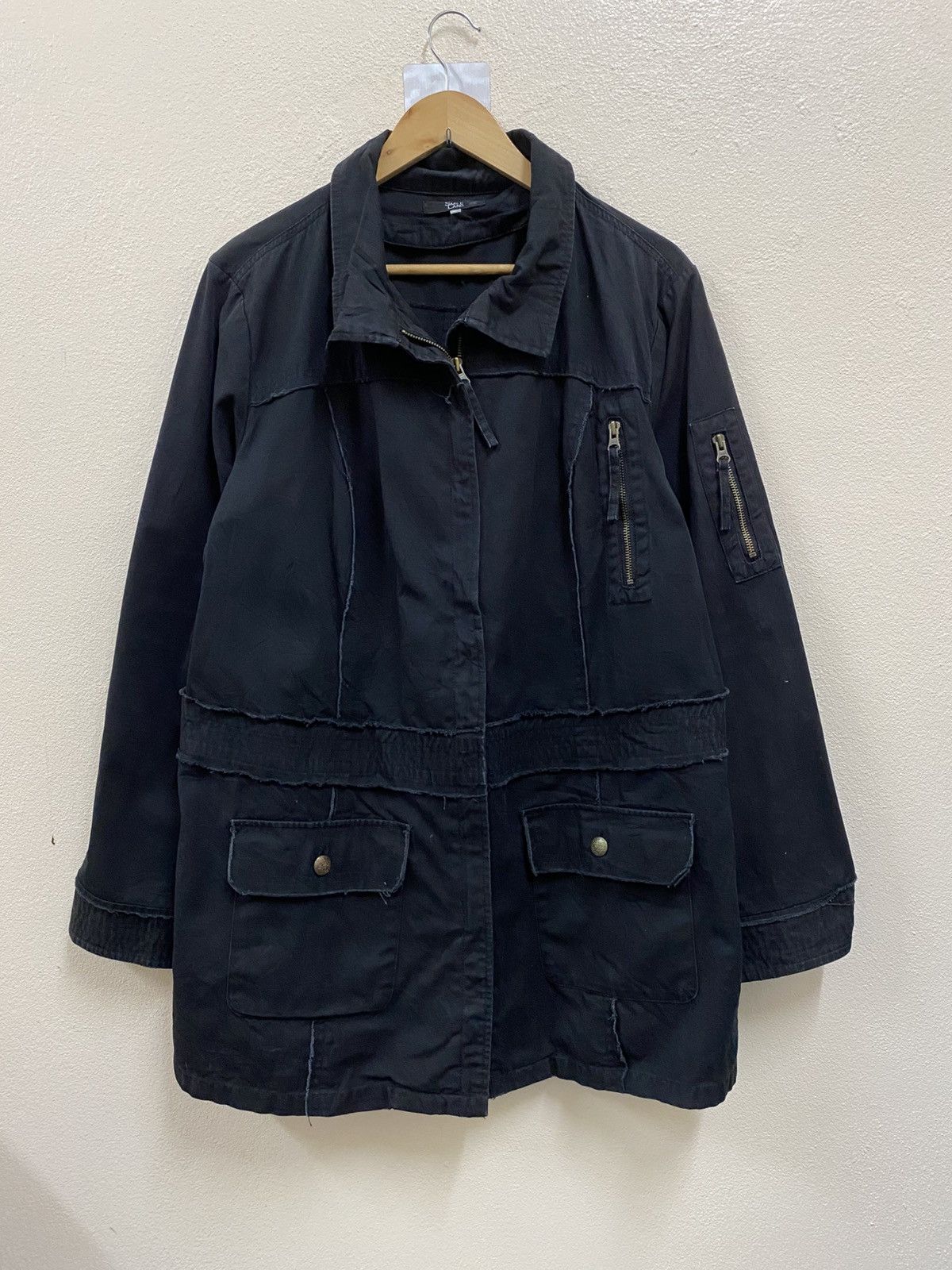Other Vtg Smile Land Black Jacket - Cotton Size US L / EU 52-54 / 3 - 7 Thumbnail
