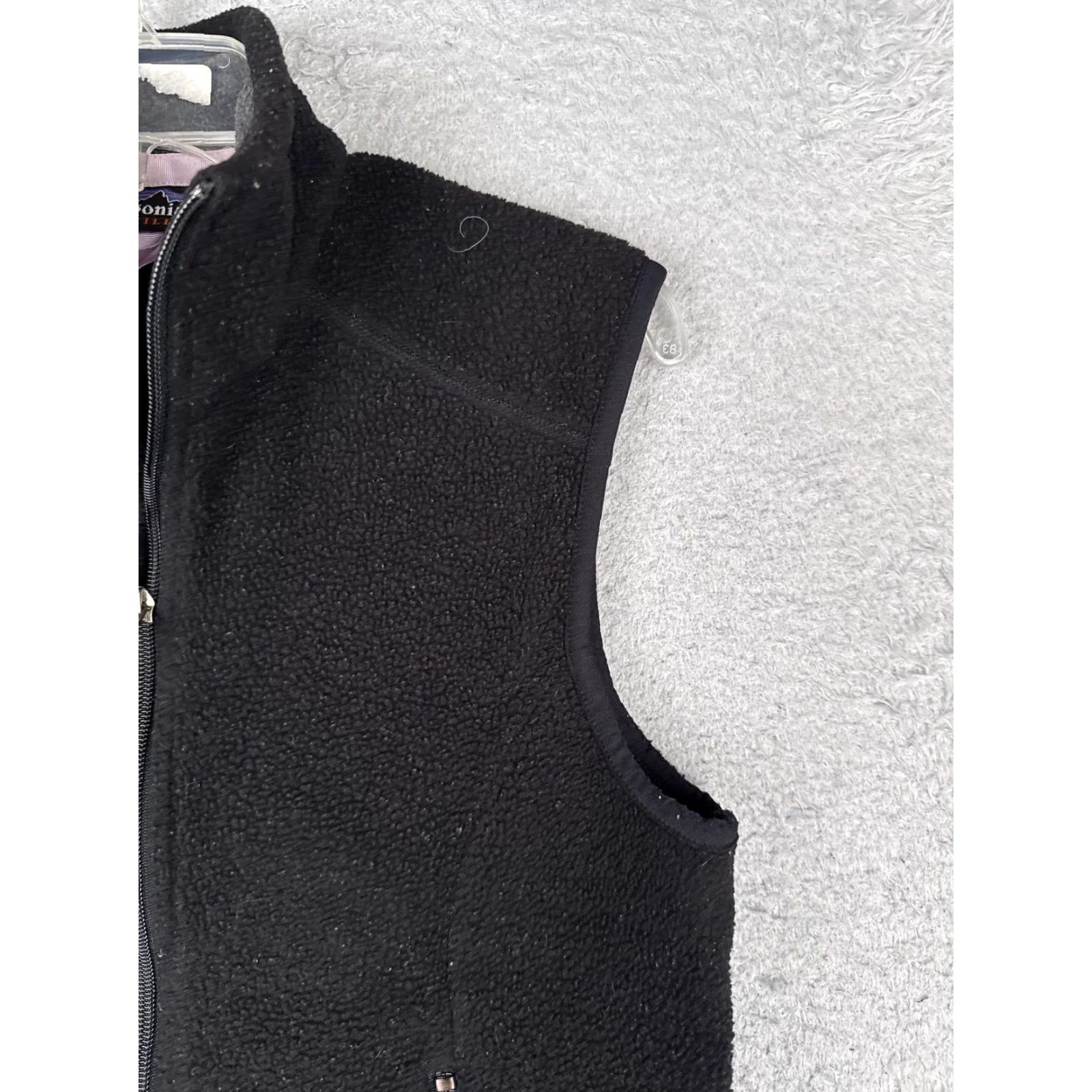 Patagonia Patagonia Synchilla Vest Womens M Black Full Zip Pockets Outdoor Size M / US 6-8 / IT 42-44 - 2 Thumbnail