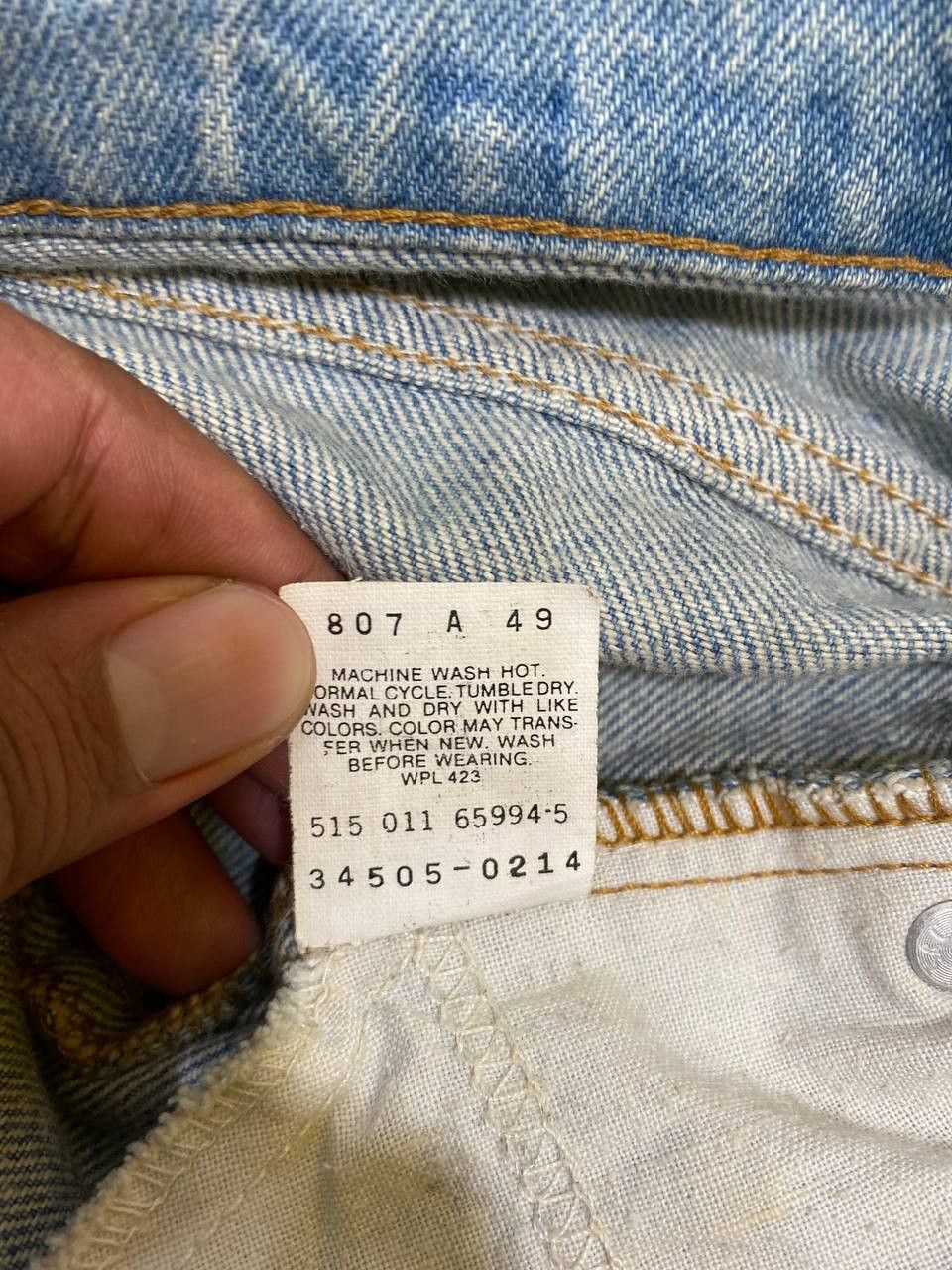 Levi's vintage levis 505 orange tab short denim nice design Size US 36 / EU 52 - 10 Thumbnail