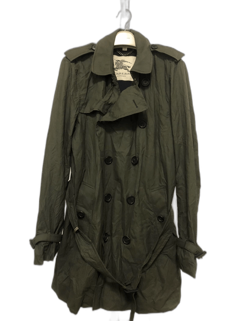 Burberry Burberry Men's Long Trench Coat Size US L / EU 52-54 / 3 - 1 Thumbnail