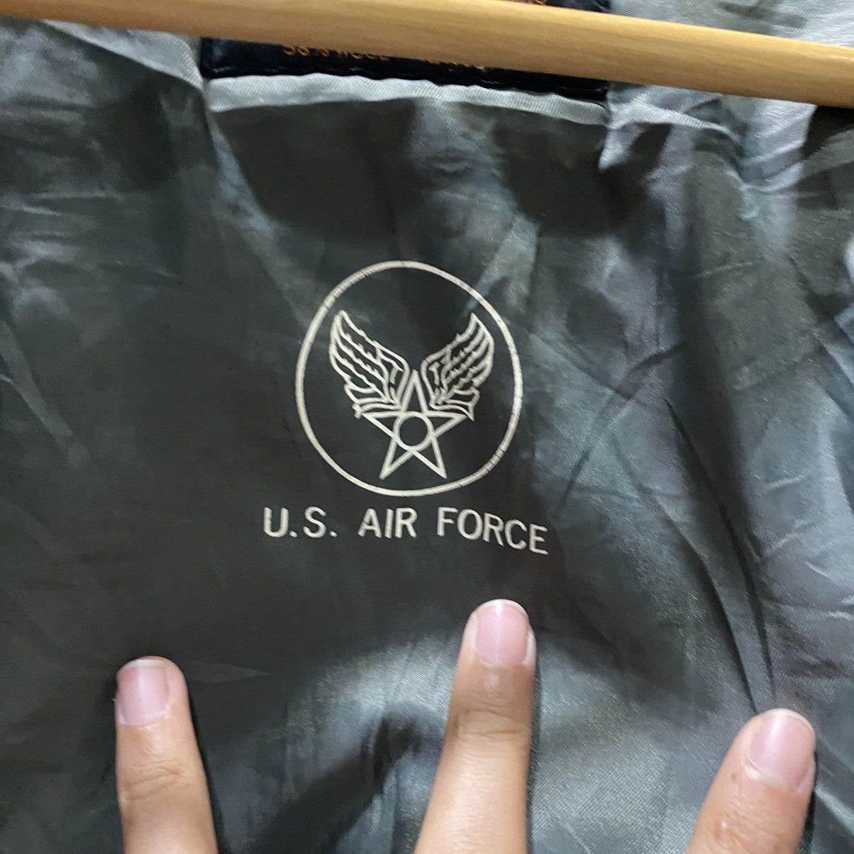 Alpha Industries Vintage MA-1 Alpha Industries Bomber Jacket "309th FTR SQDN" Size US M / EU 48-50 / 2 - 23 Thumbnail