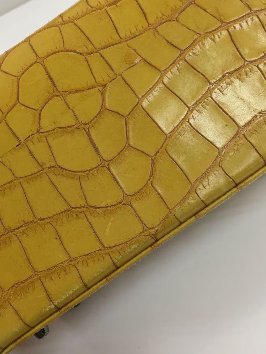 Jean Paul Gaultier Mini Crocodile Embossed Leather Hand Bag Size ONE SIZE - 7 Thumbnail
