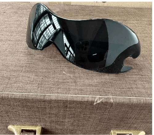 Jewelry Goggle One Piece Sun Glasses Size ONE SIZE - 4 Thumbnail