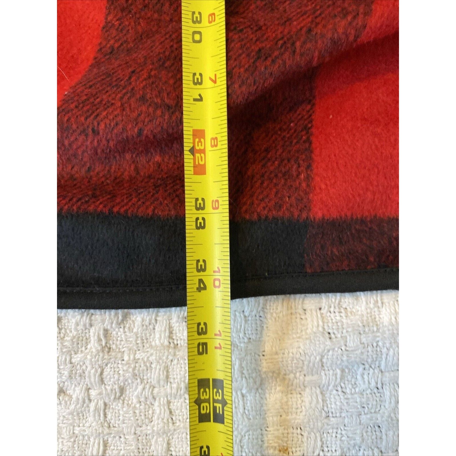 (di)vision Yacun Women Red Buffalo Plaid Sleeveless Cardigan Vest 2XL Size XXL / US 16-18 / IT 52-54 - 3 Thumbnail