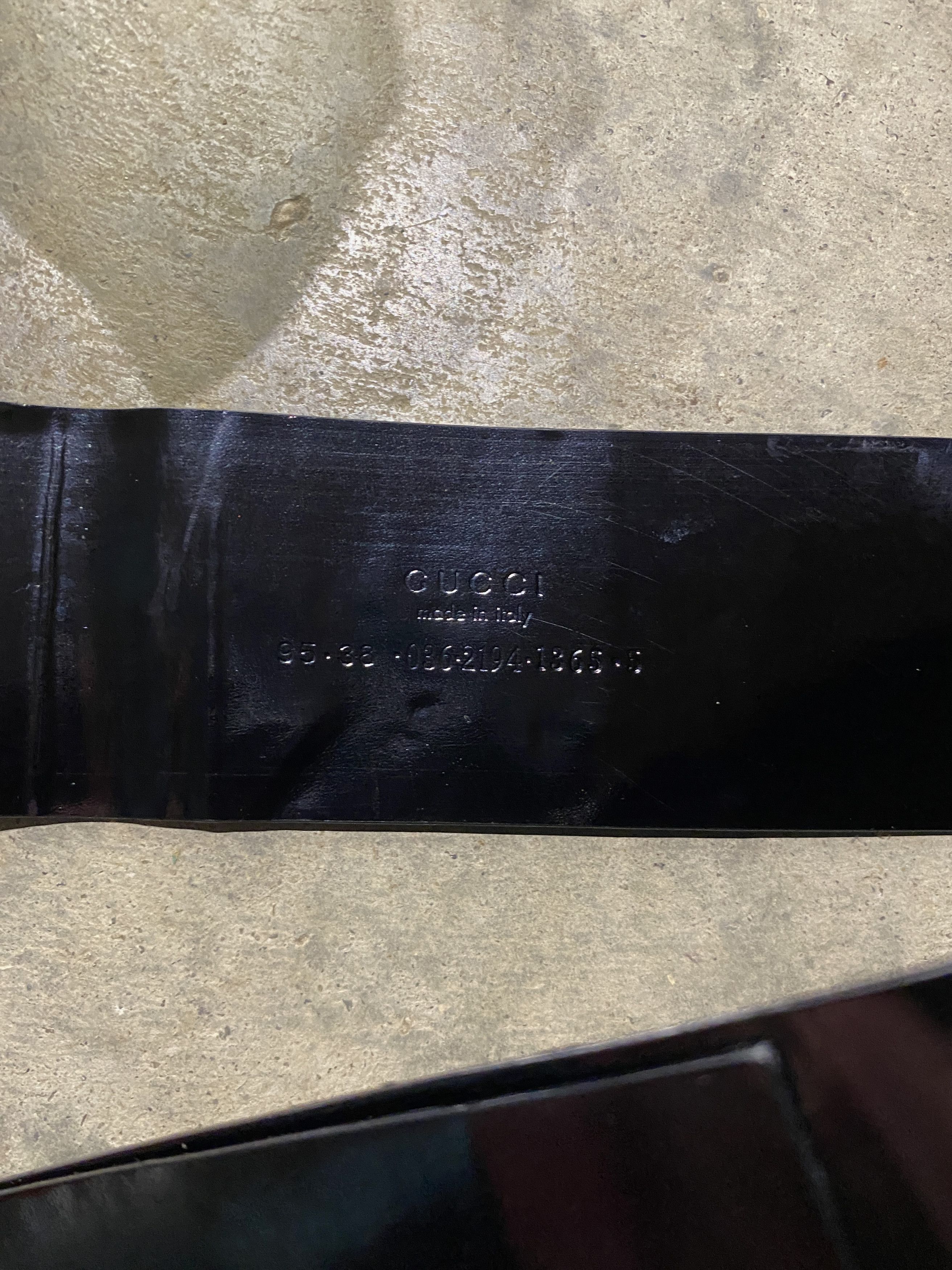 Gucci Gucci FW 1996 G Silver Vinyle Belt by Tom Ford Size ONE SIZE - 12 Thumbnail