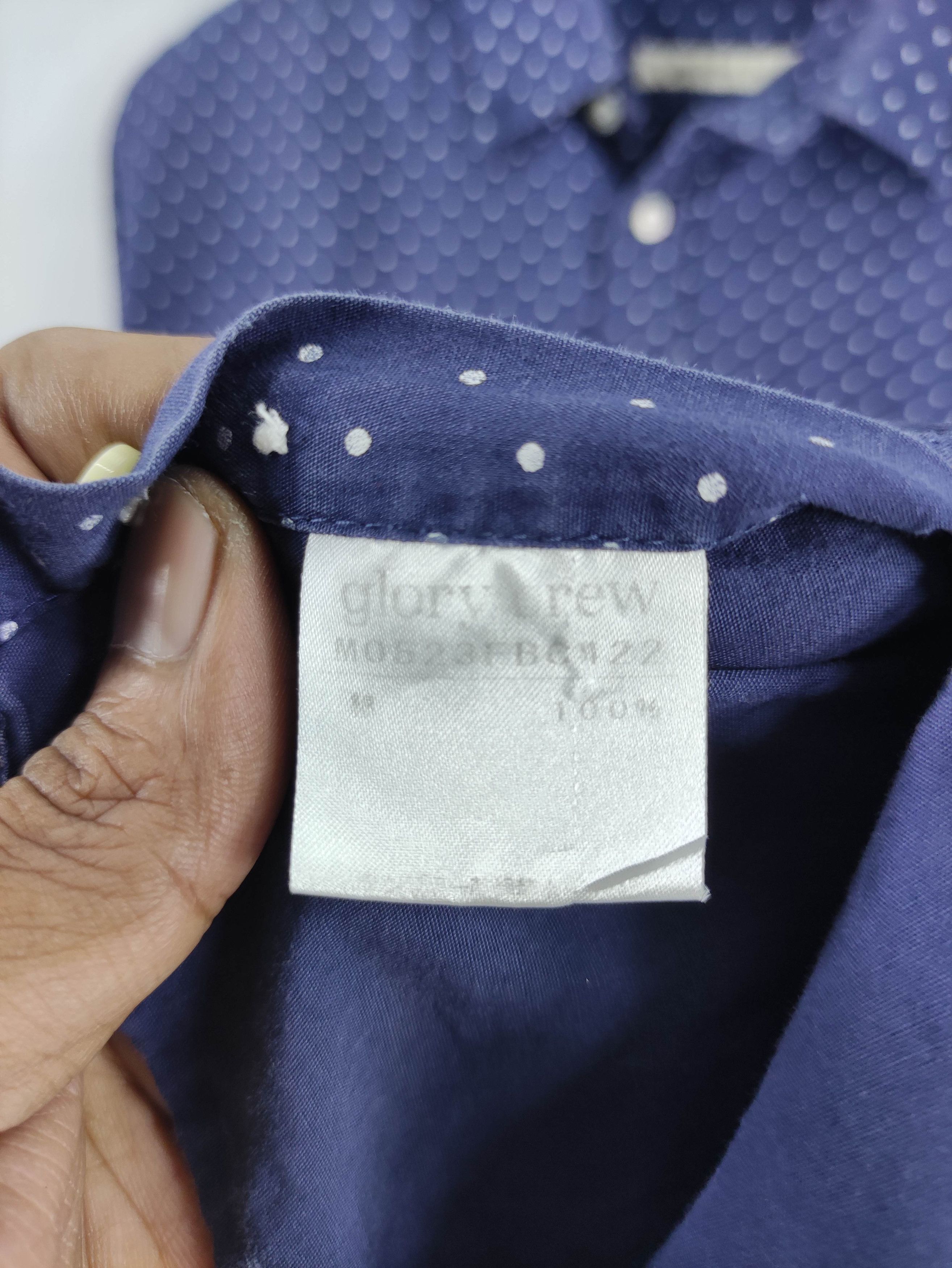 Flannel Vintage Glory Crew Polka dot Shirt Button Up Long Sleeve Size US M / EU 48-50 / 2 - 3 Thumbnail
