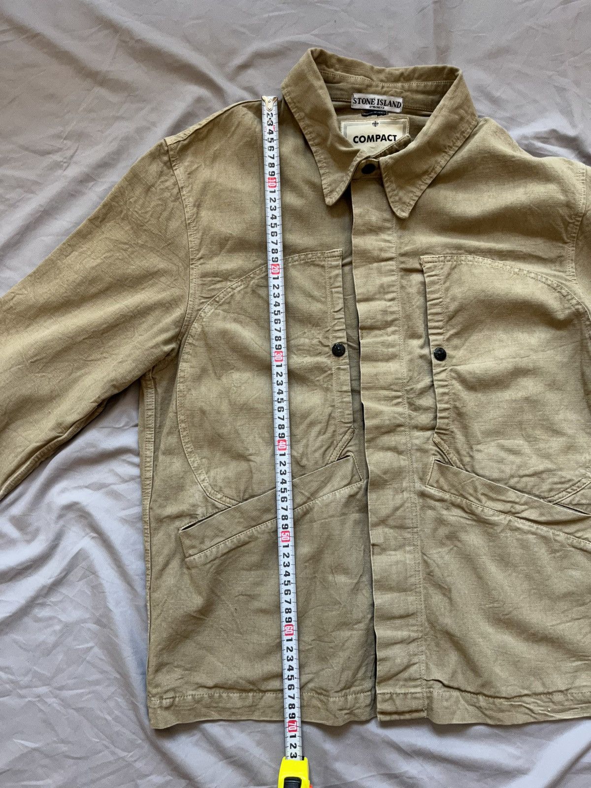 C.P. Company × Massimo Osti × Stone Island Stone Island Compact Man jacket Size US L / EU 52-54 / 3 - 12 Thumbnail