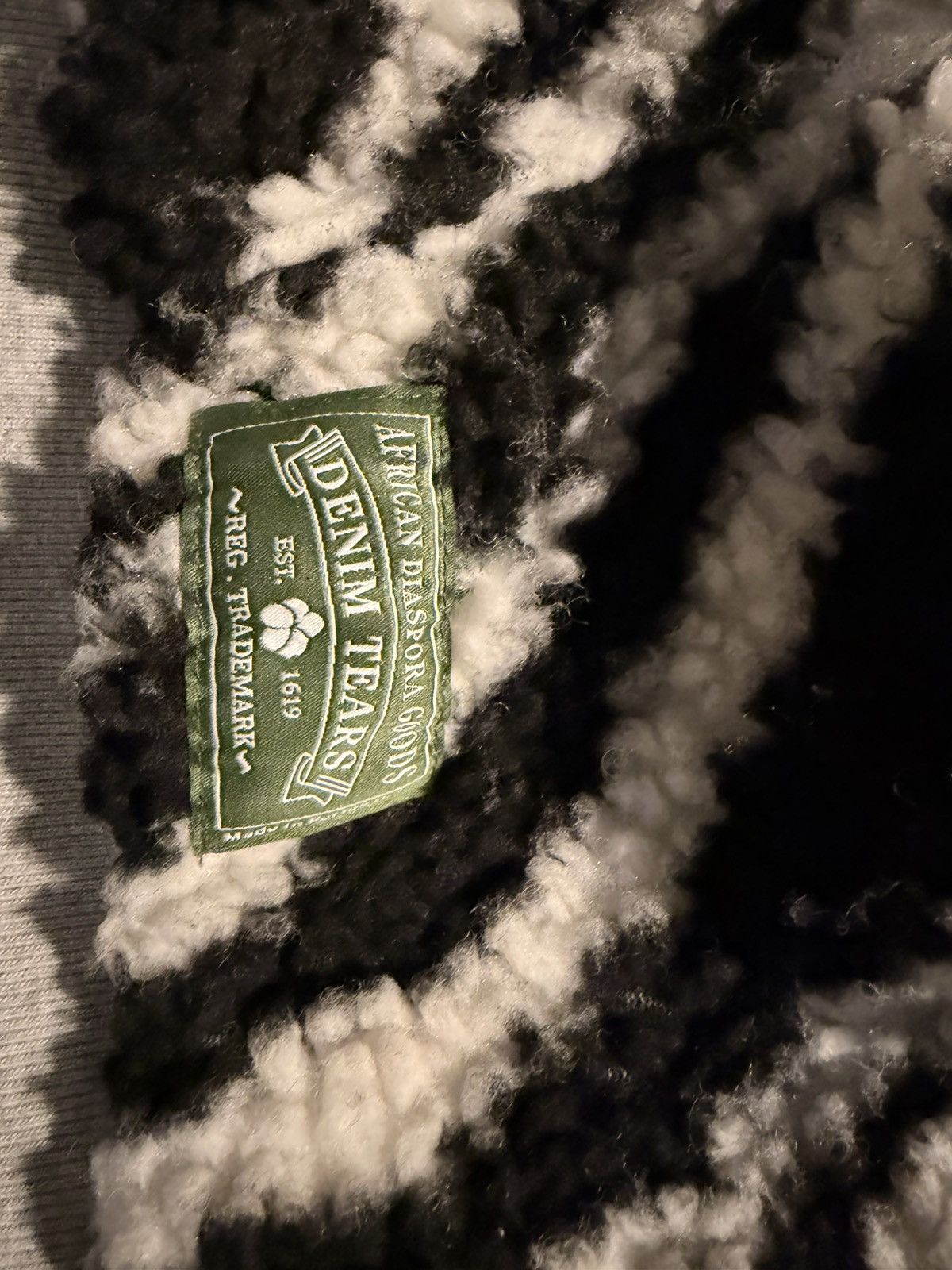 DENIM TEARS REVERSIBLE ZEBRA DENIM TEARS ZIP UP Size US M / EU 48-50 / 2 - 4 Thumbnail