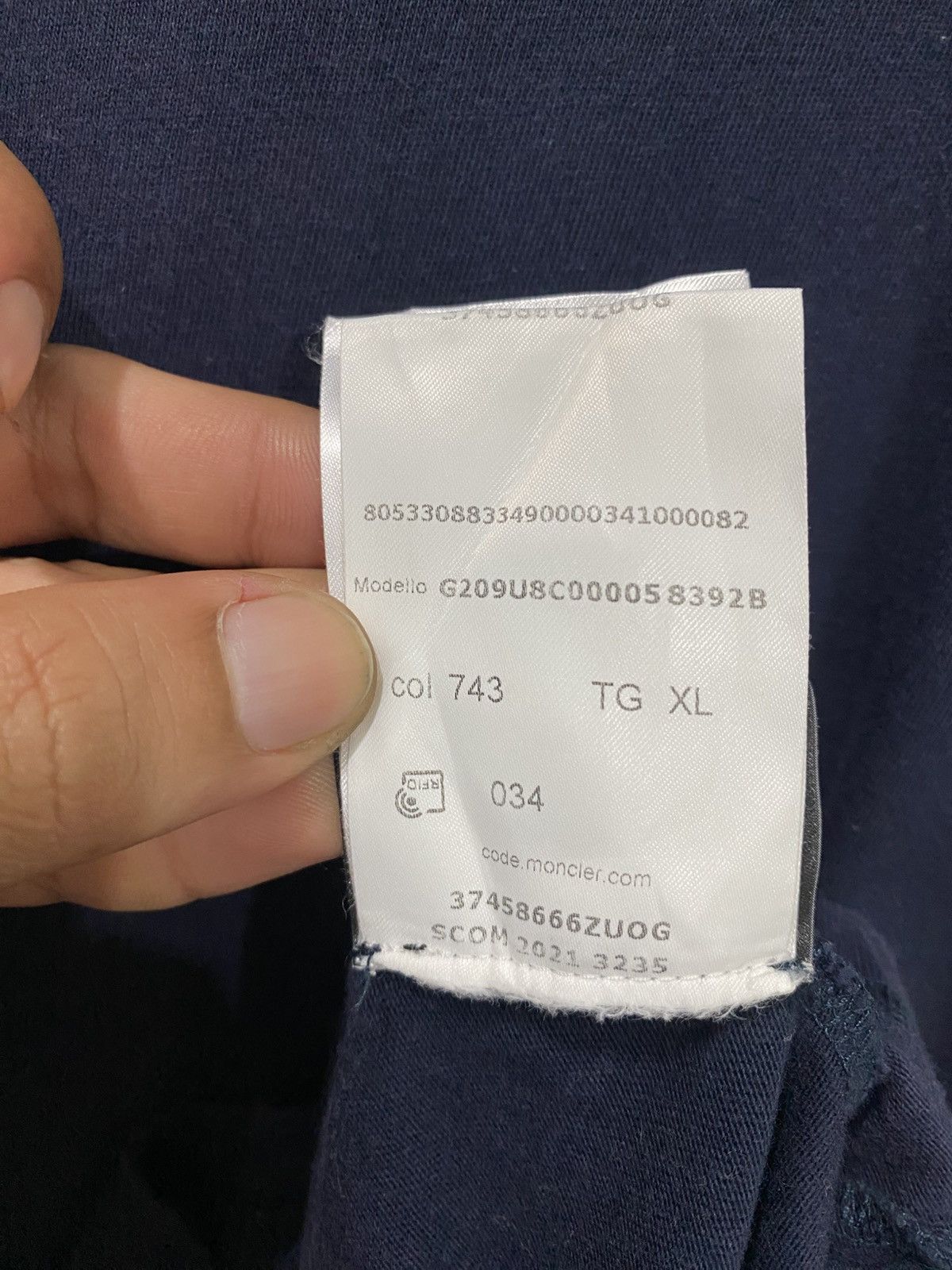 Moncler 7 Moncler Frgmt Hiroshi Fujiwara T-Shirt Size US XL / EU 56 / 4 - 9 Thumbnail