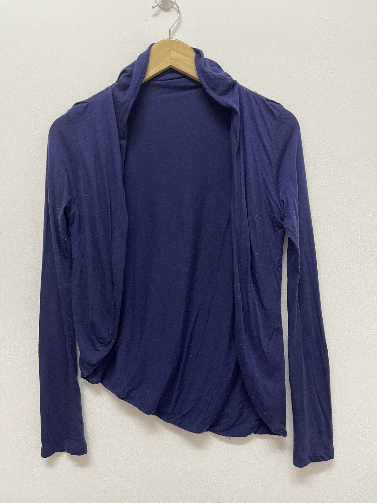 Yohji Yamamoto Vintage Asymmetrical YOHJI YAMAMOTO NOIR Sweater Size S / US 4 / IT 40 - 3 Thumbnail